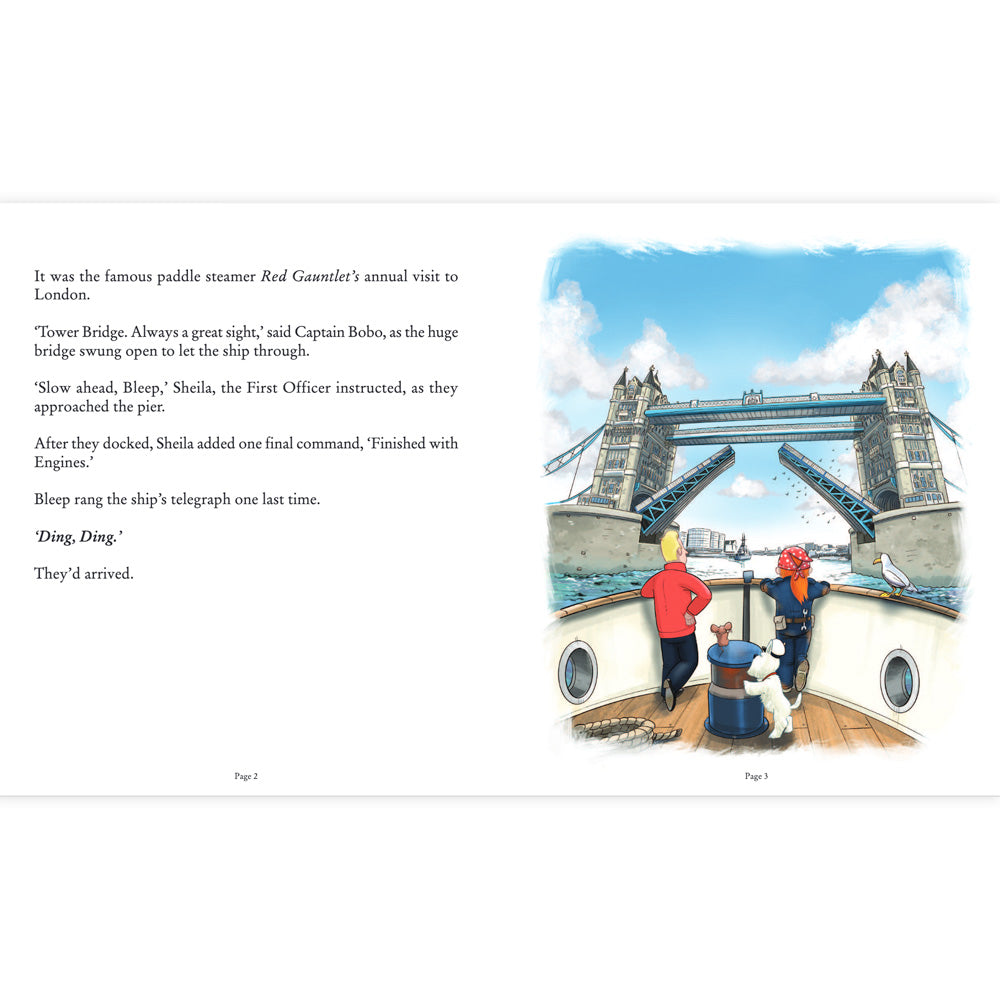 The Adventures Of Captain Bobo Book - London 2