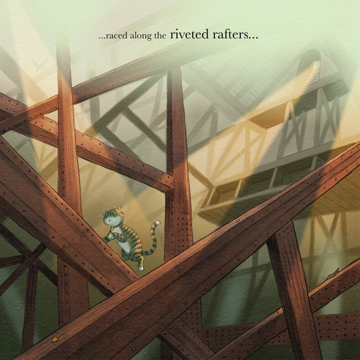 The Tower Bridge Cat and the Missing Button interior 1