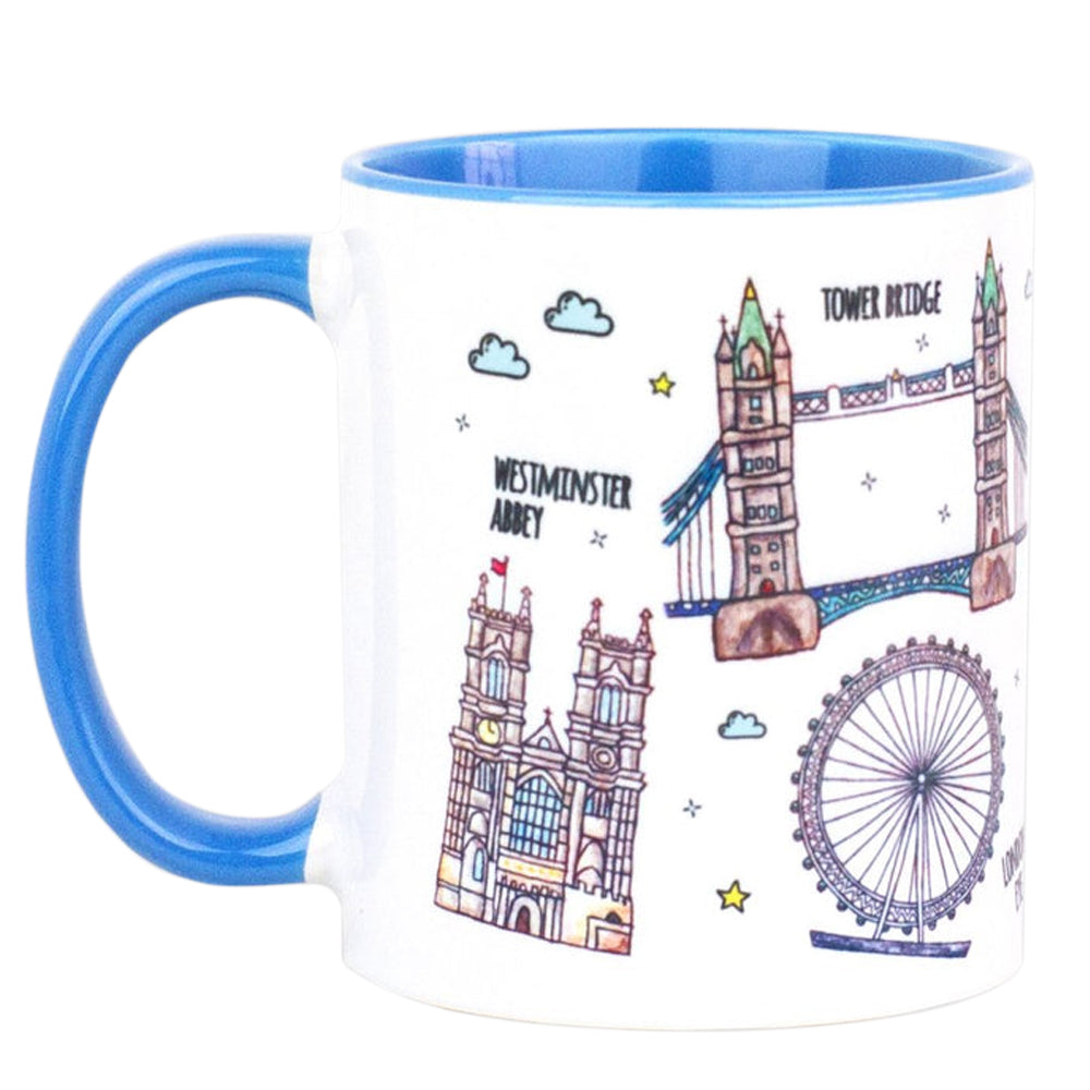 To Home From London Mug - London Landmarks 1