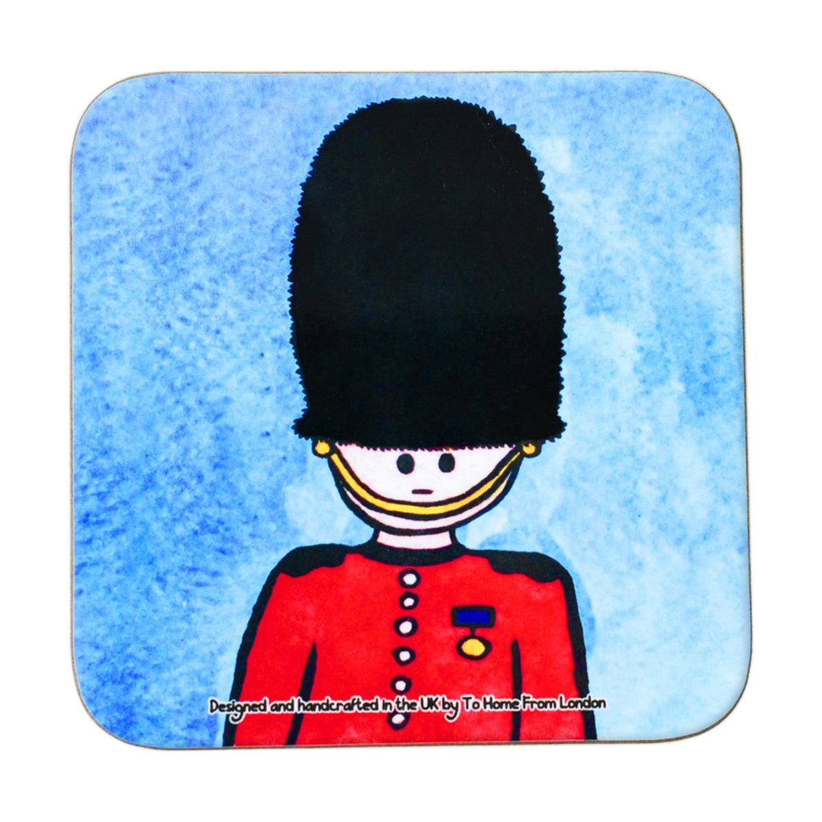 To Home From London Magnetic Coaster - Royal Guard