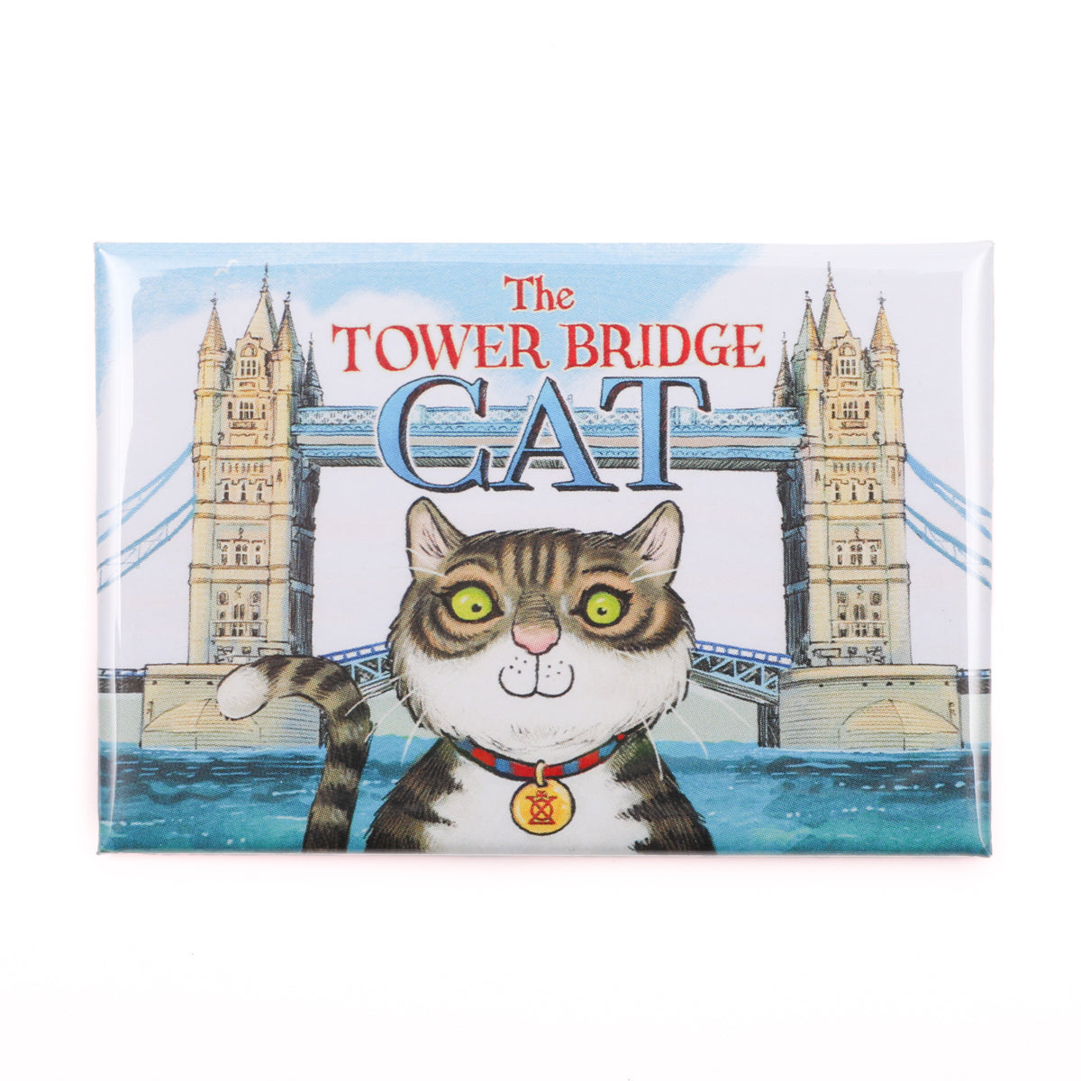 Tower Bridge Cat Magnet 1