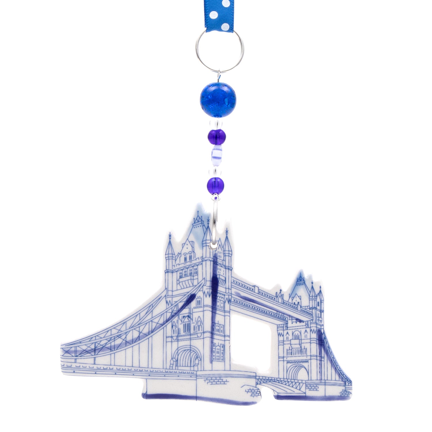 Tower Bridge Ceramic Hanging Decoration 1