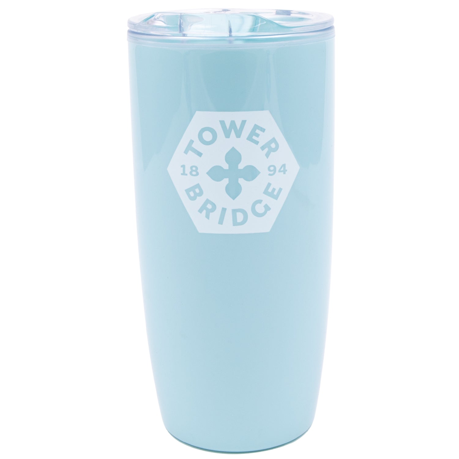 Tower Bridge Reusable Sarasota Tumbler - Light Blue 1