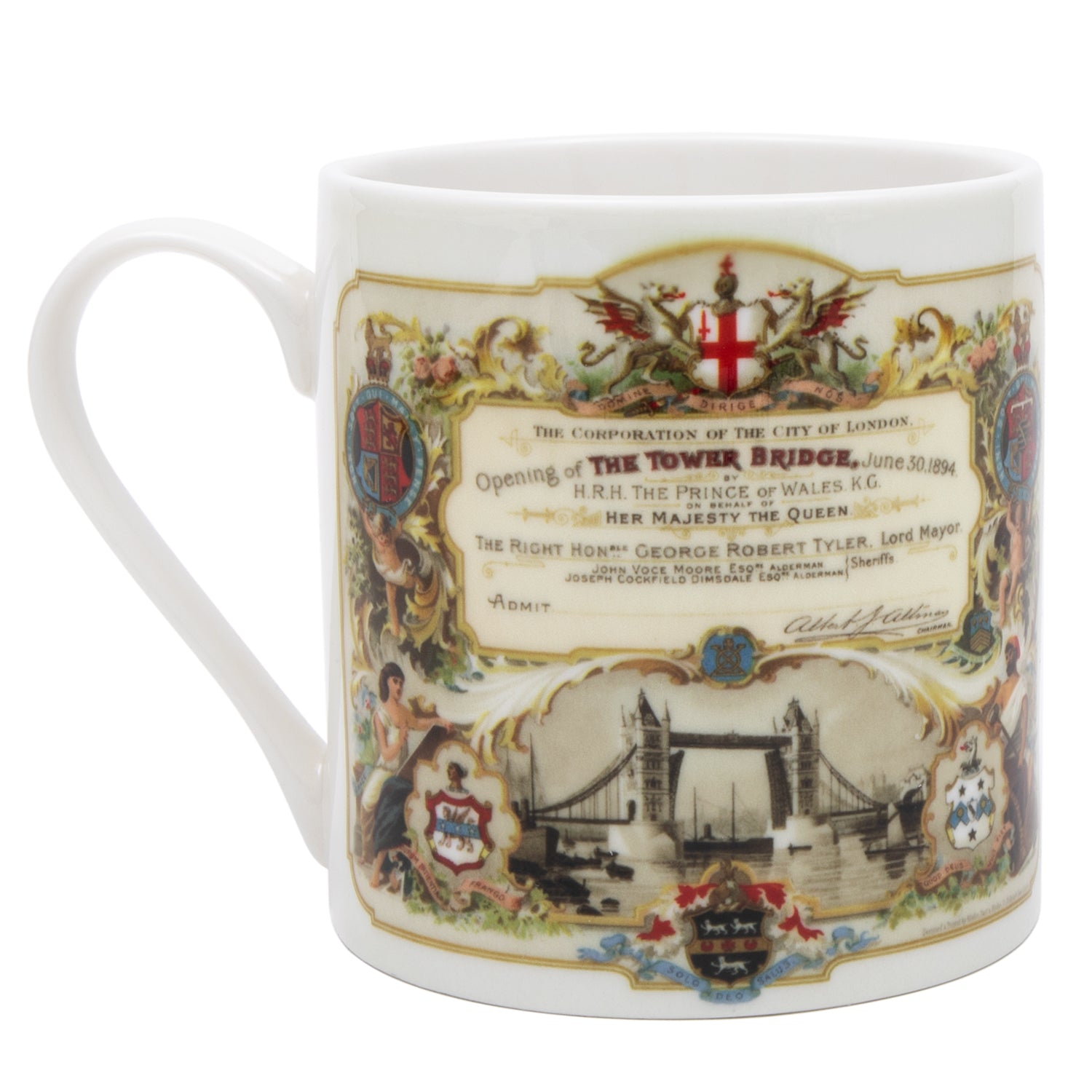 Tower Bridge Invitation Mug 2