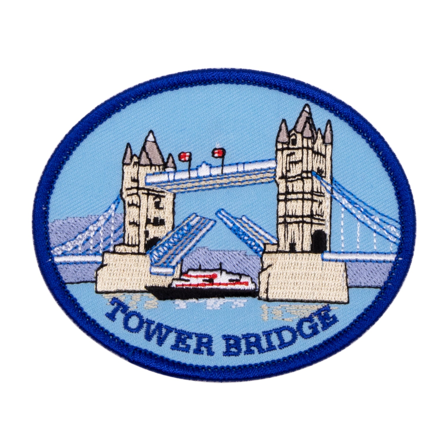 Tower Bridge Iron-On Fabric Patch 1