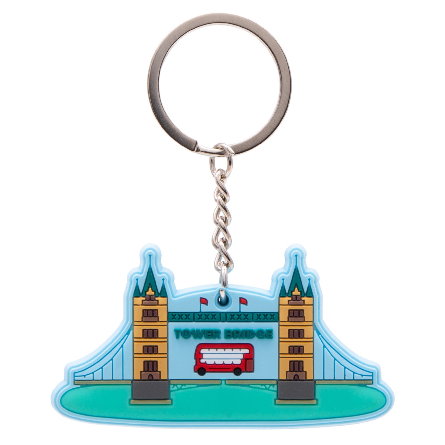 Tower Bridge Rubber Keyring