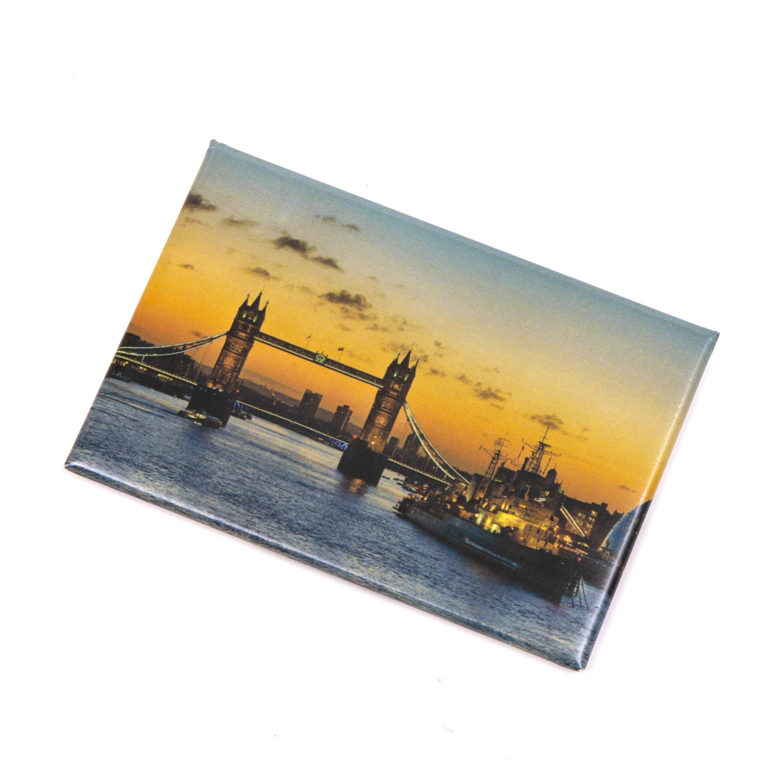 Tower Bridge & HMS Belfast at Sunset Magnet