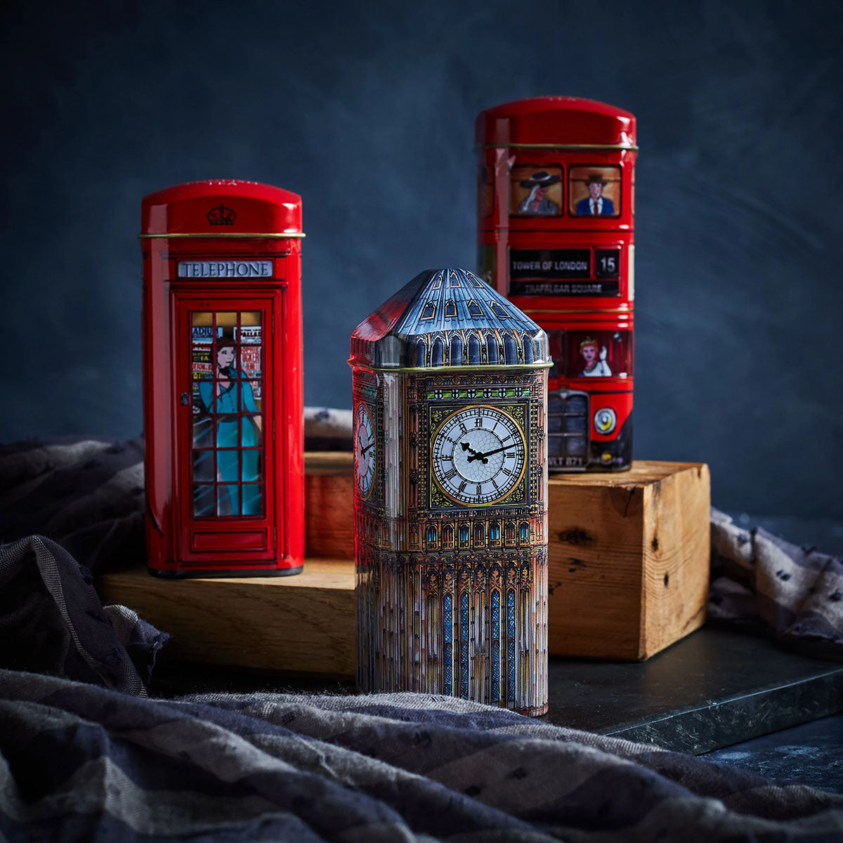Traditional English Teas - Bus / Big Ben / Telephone - Teabags Gift Set 2