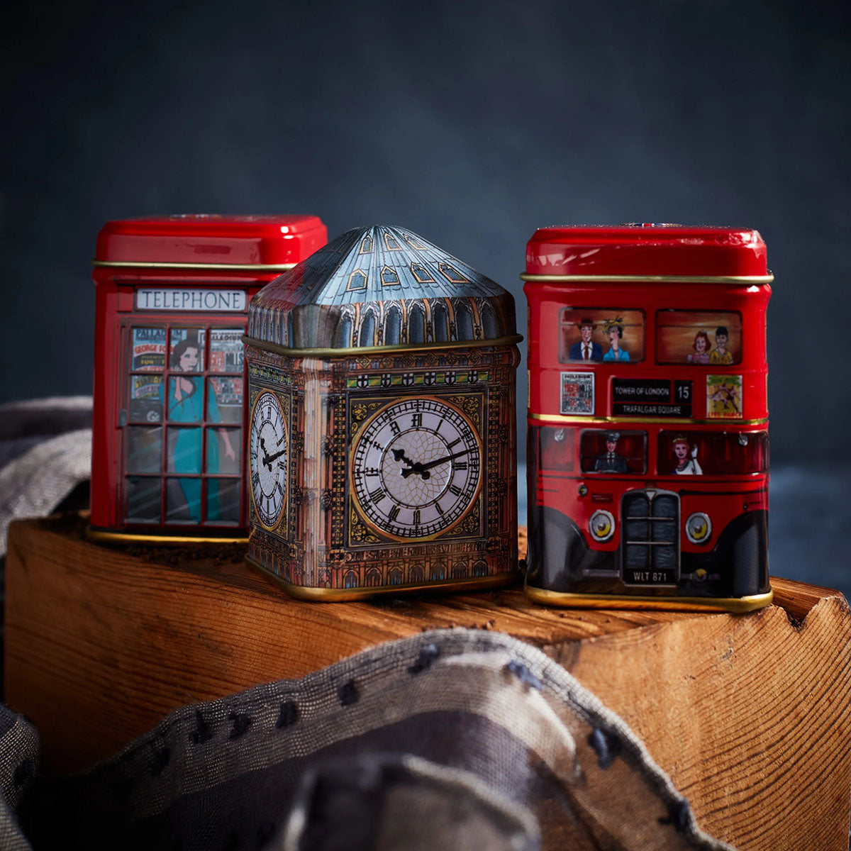 Traditions of London - Bus / Big Ben / Telephone - Loose Leaf Tea Gift Set 2
