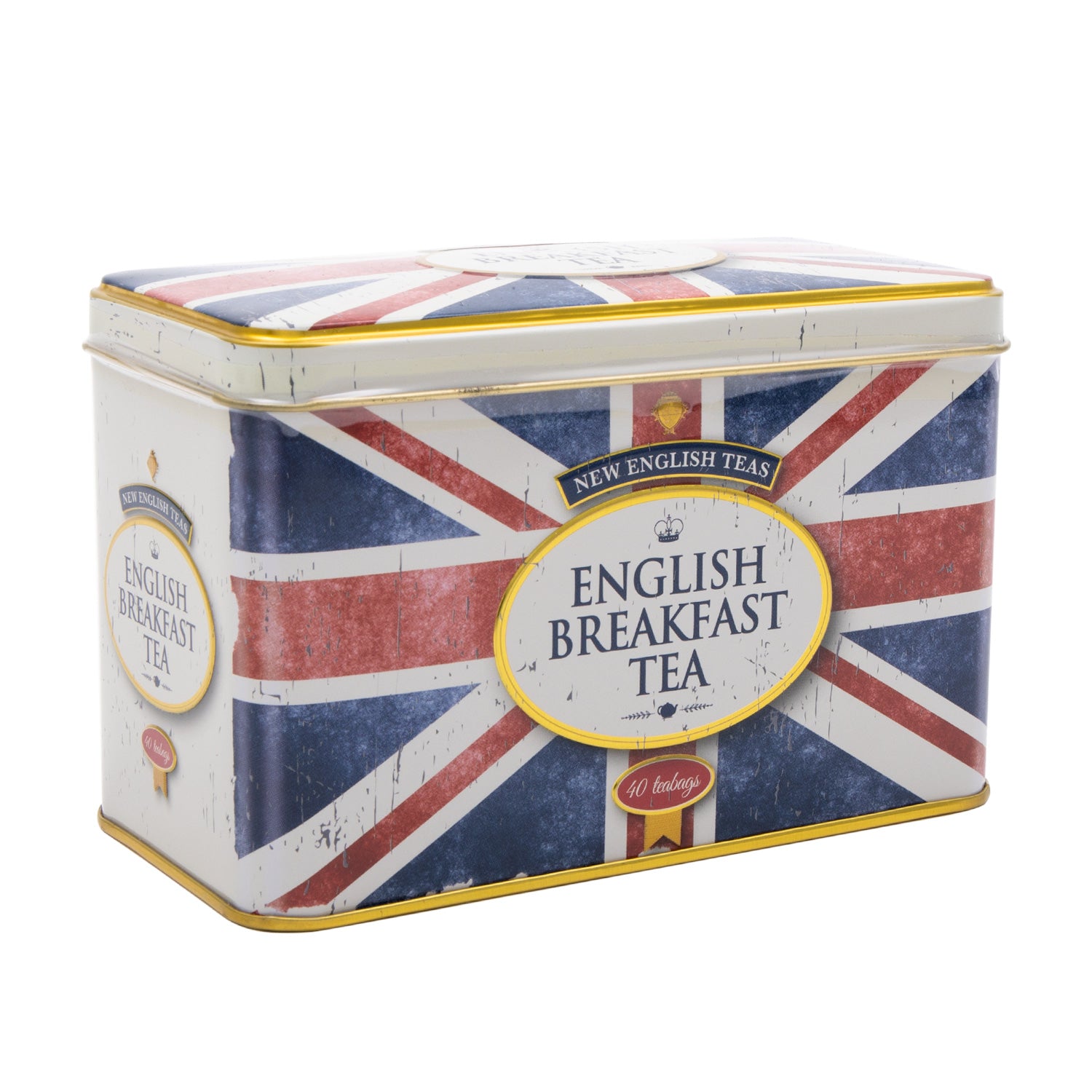 New English Teas Union Jack English Breakfast Tea Tin