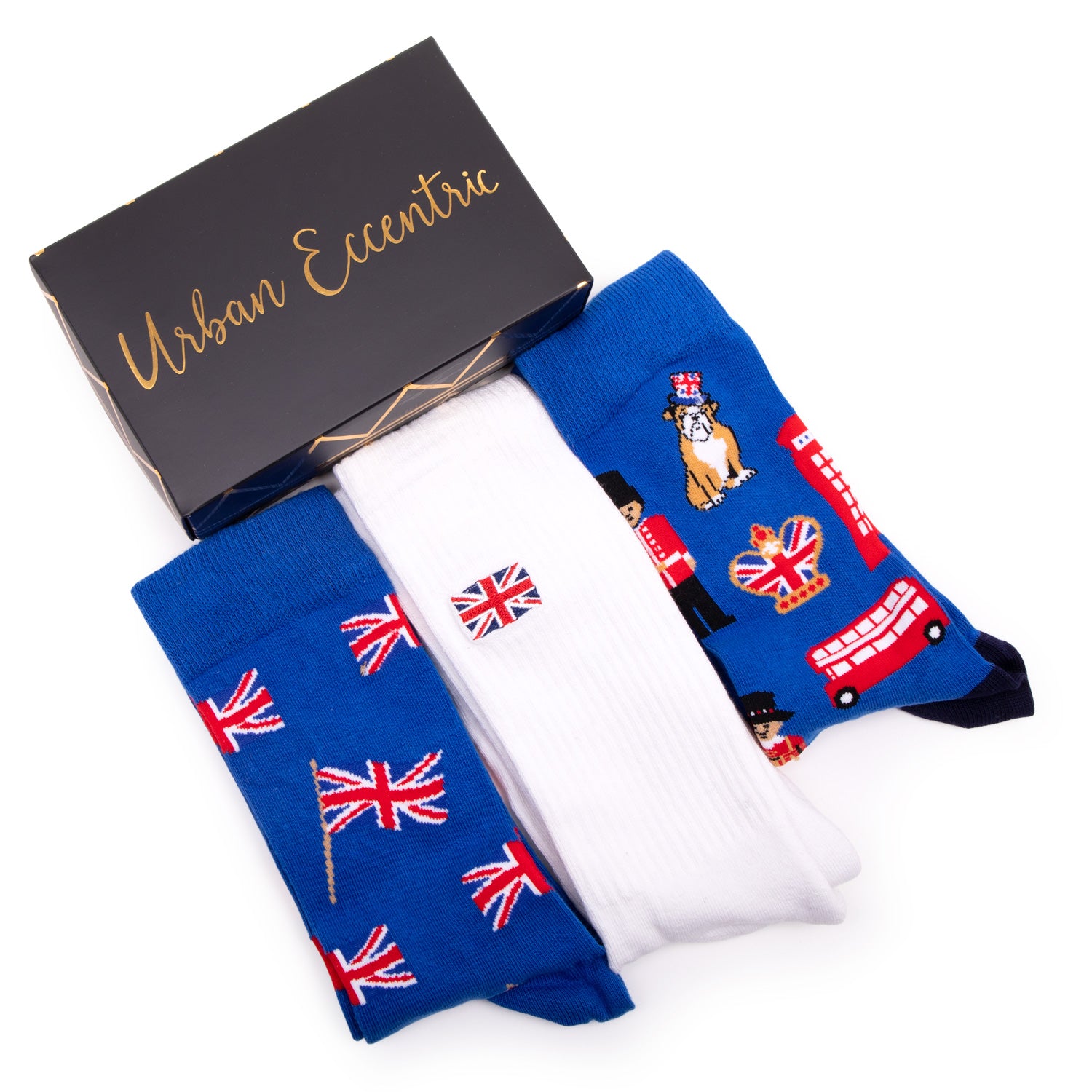 Urban Eccentric Socks British Box Set 1