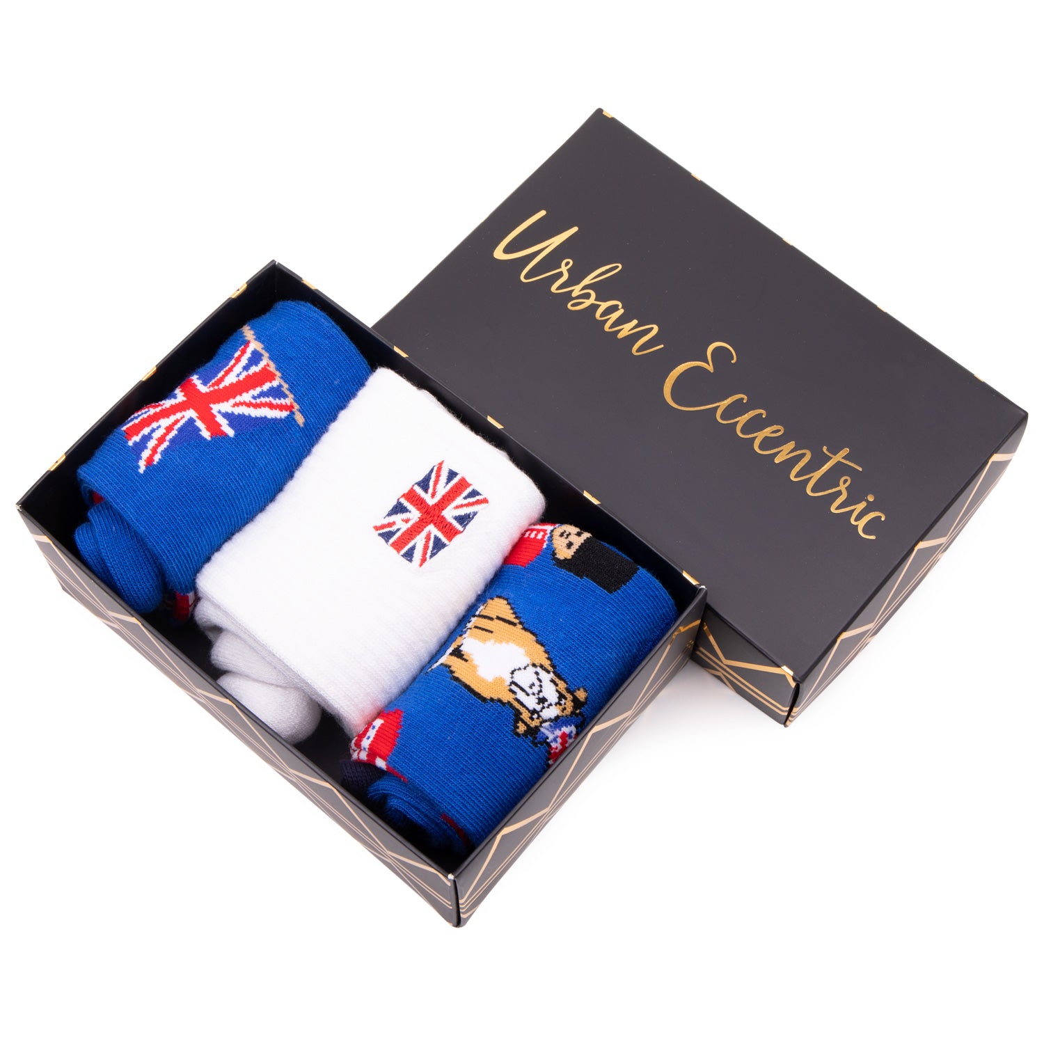 Urban Eccentric Socks British Box Set 2