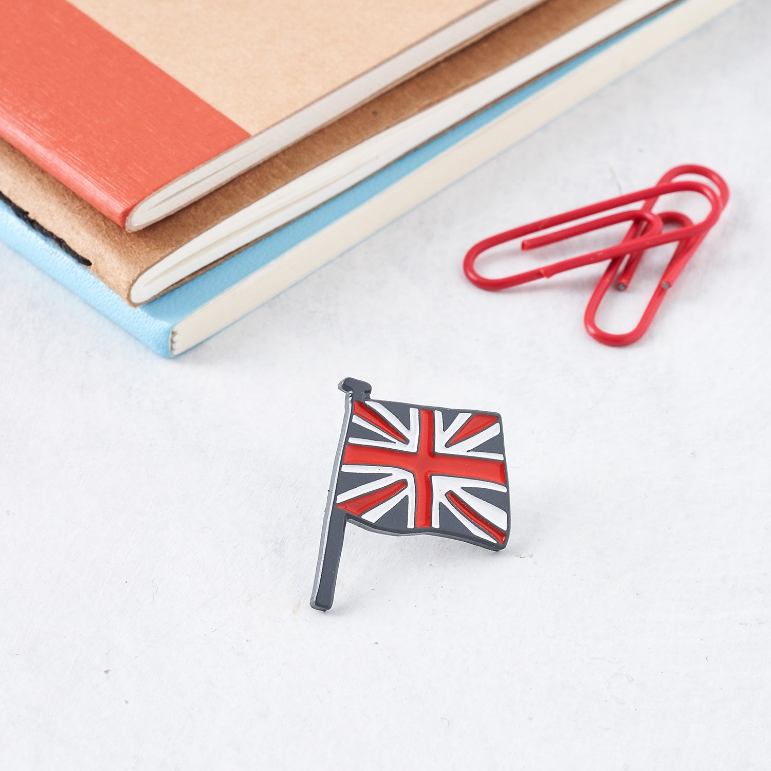 Union Jack Flag Enamel Pin Badge by Victoria Eggs 2