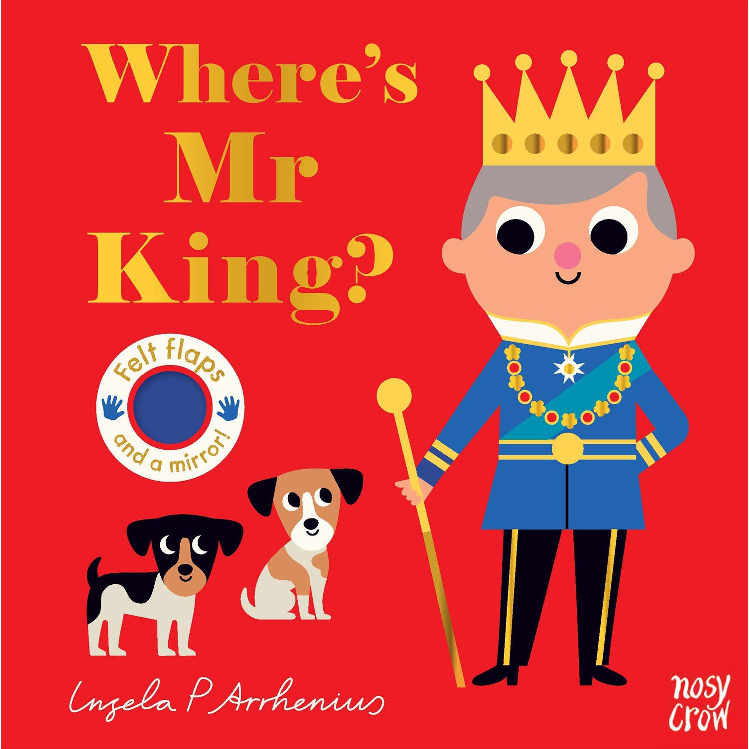 Where's Mr King - Felt Flap Book