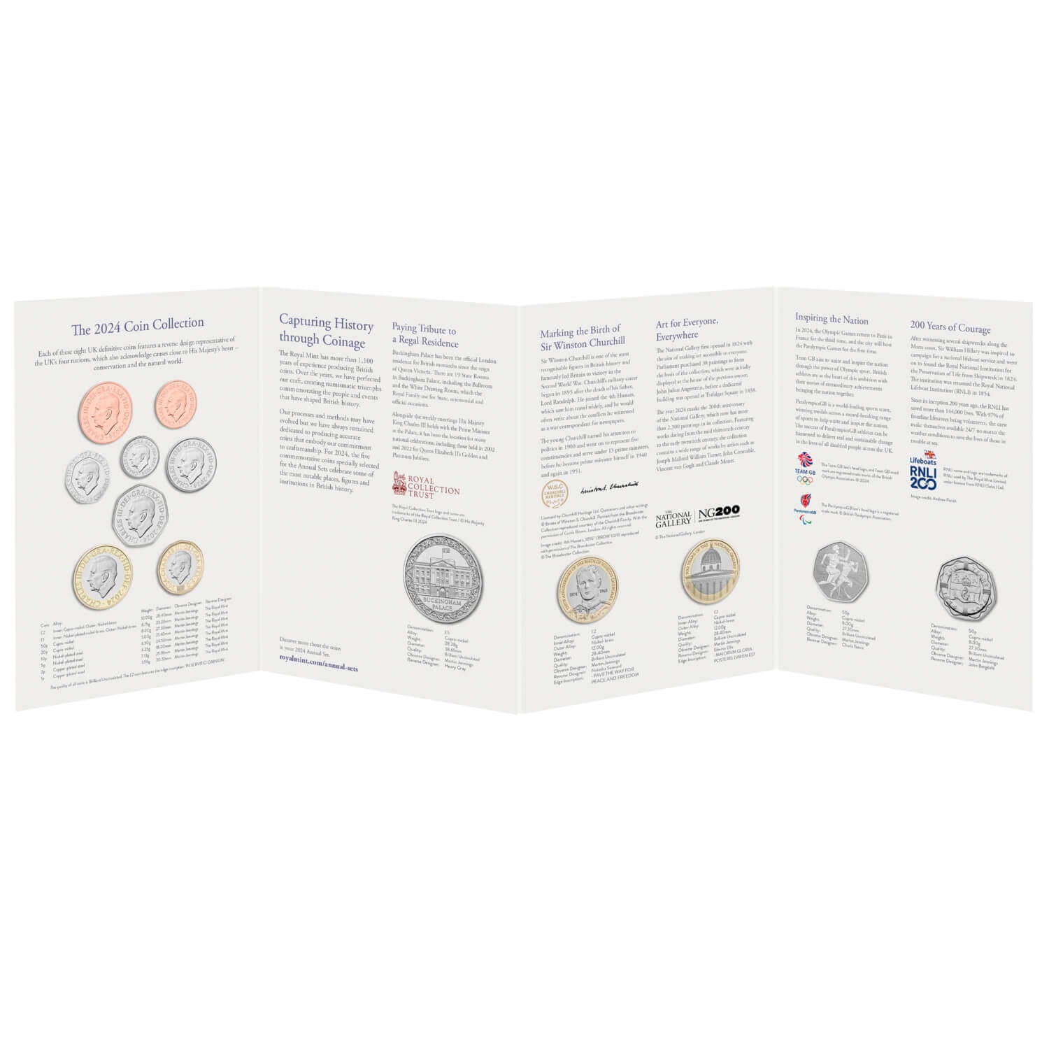 2024 UK Brilliant Uncirculated Annual Coin Set