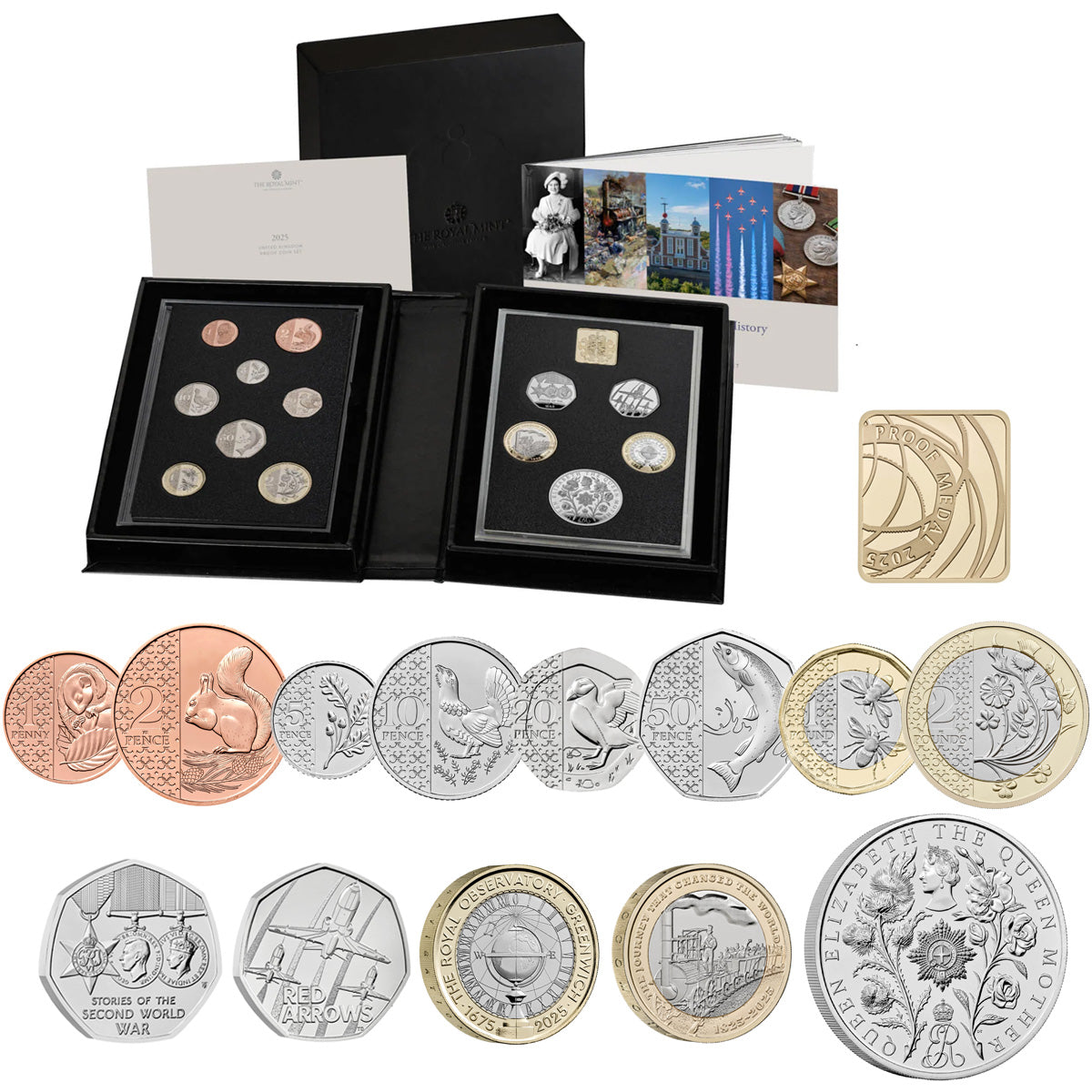 2025 UK Proof Coin Set 1