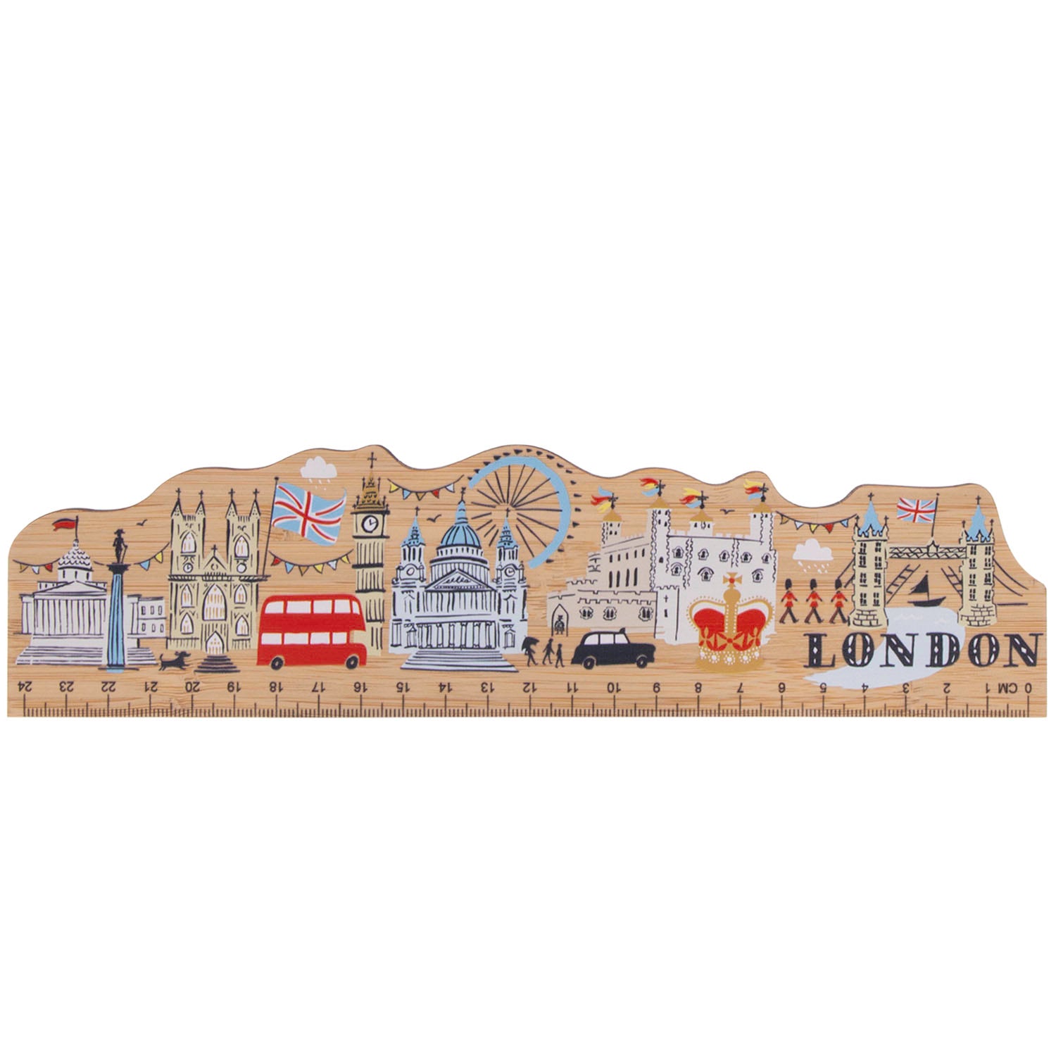 Alice Tait London Bamboo Ruler 1
