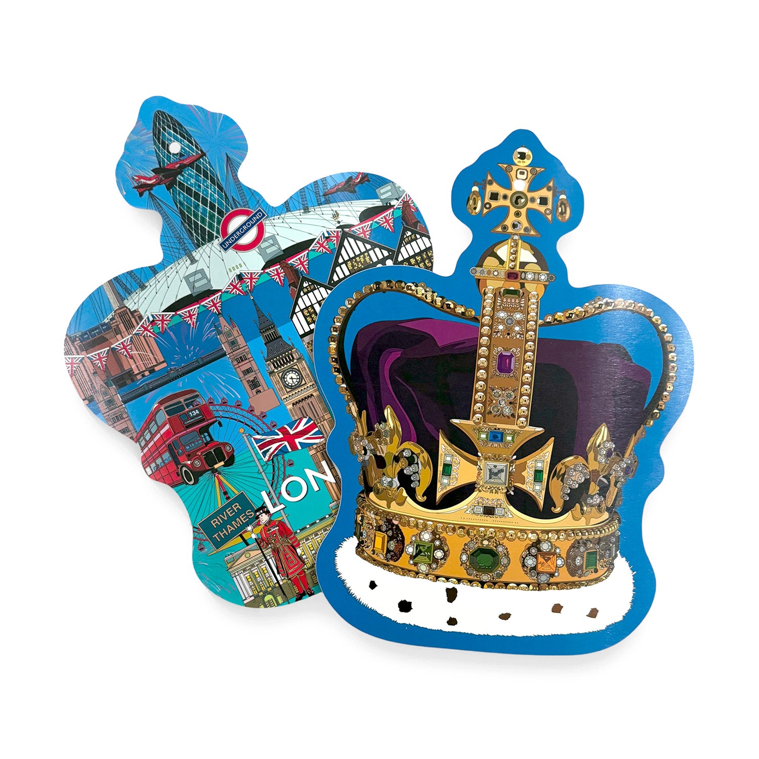 Bean & Bemble London City Crown Shaped Cheeseboard 5