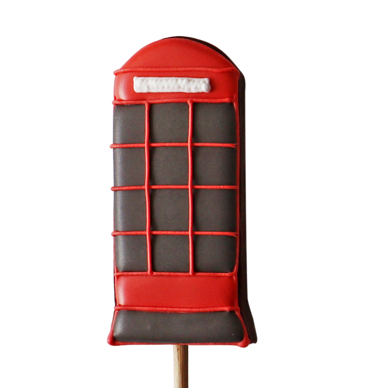 Biscuiteers - Biscuit Pops - Telephone Box