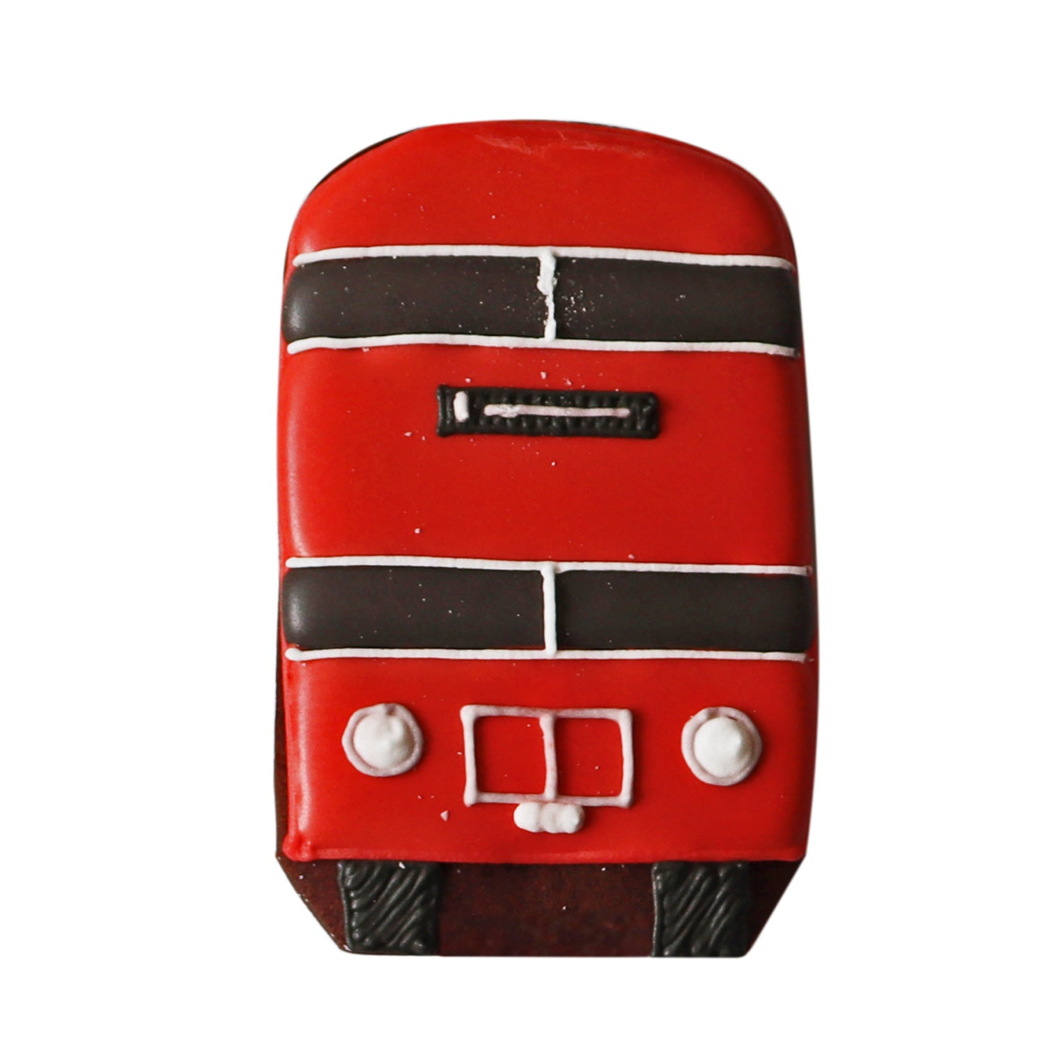 Biscuiteers Red Bus - Clear Gift Bag