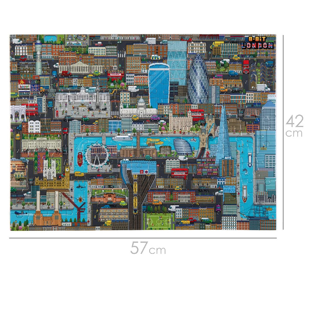 Bopster 8-Bit London Jigsaw Puzzle - 180pc 3