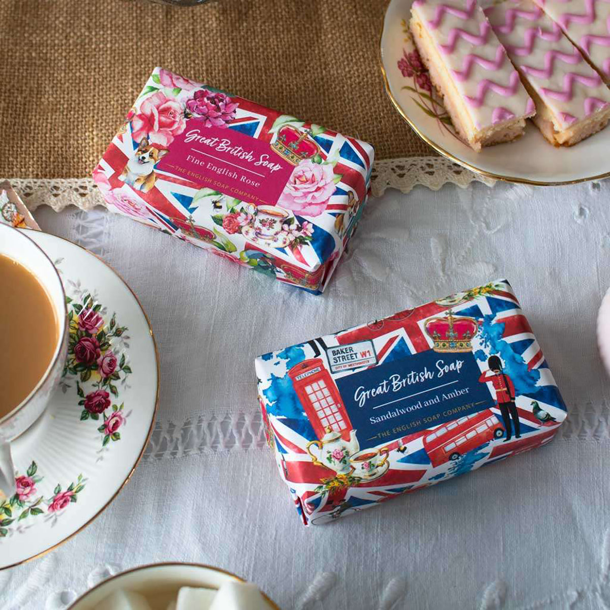 Christina May Great British Soap Sandalwood & Amber 4