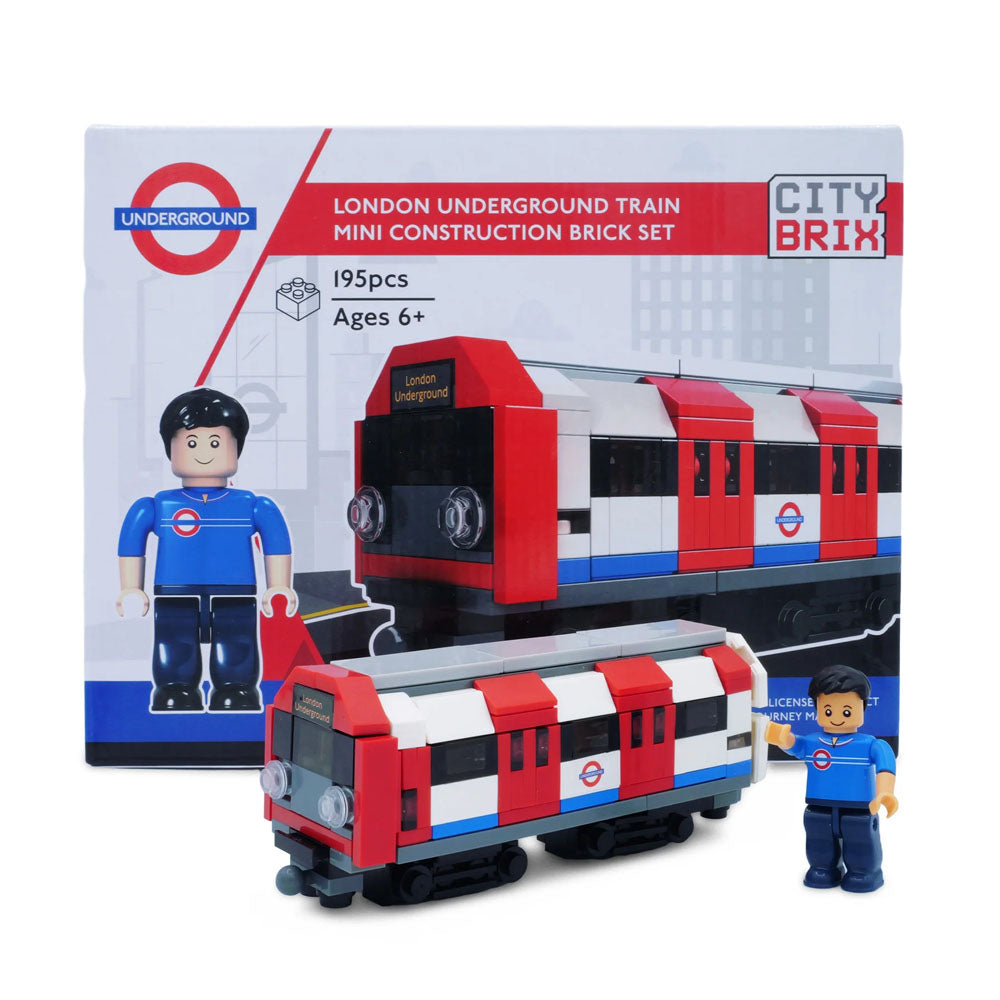 CityBrix London Underground Small Train Brick Set 1