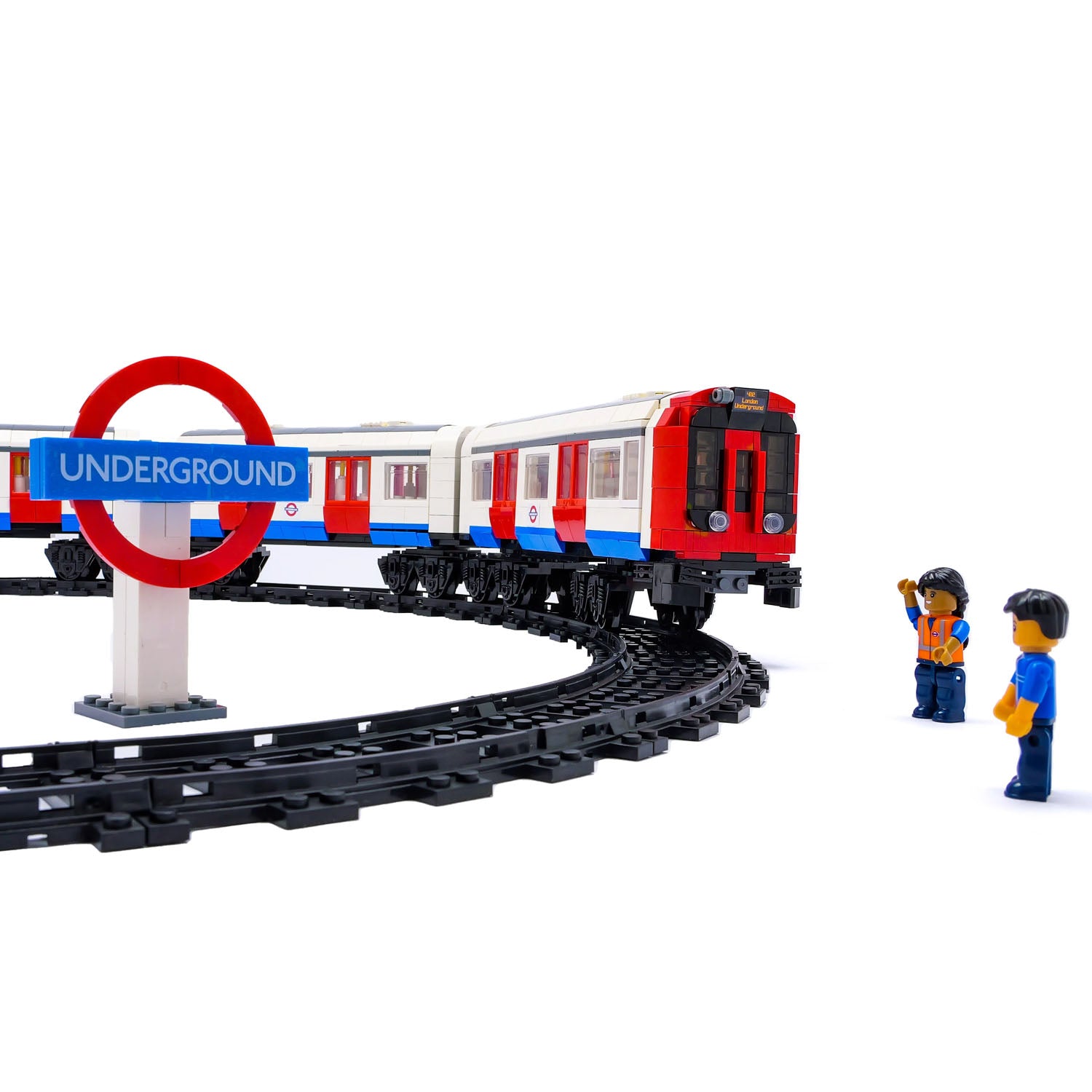 CityBrix London Underground Train Brick Set 2