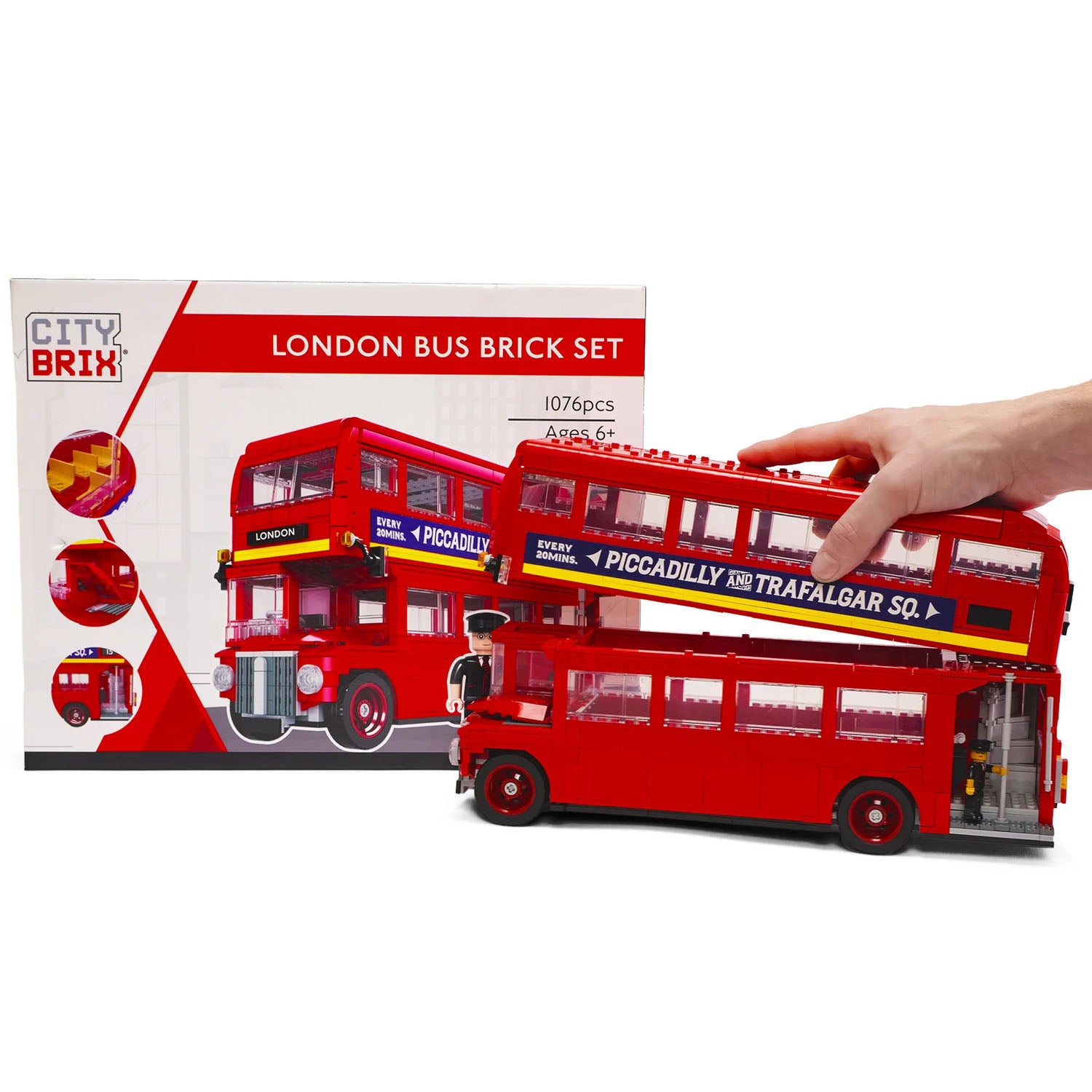 CityBrix Original Routemaster London Bus Brick Set