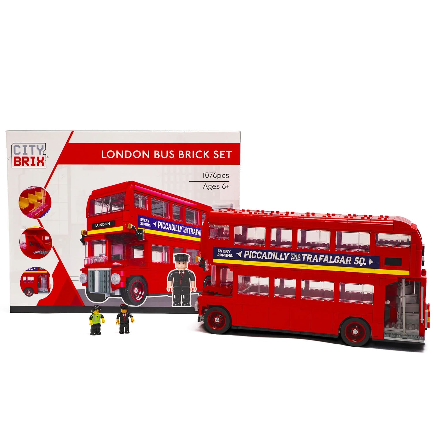 CityBrix Original Routemaster London Bus Brick Set