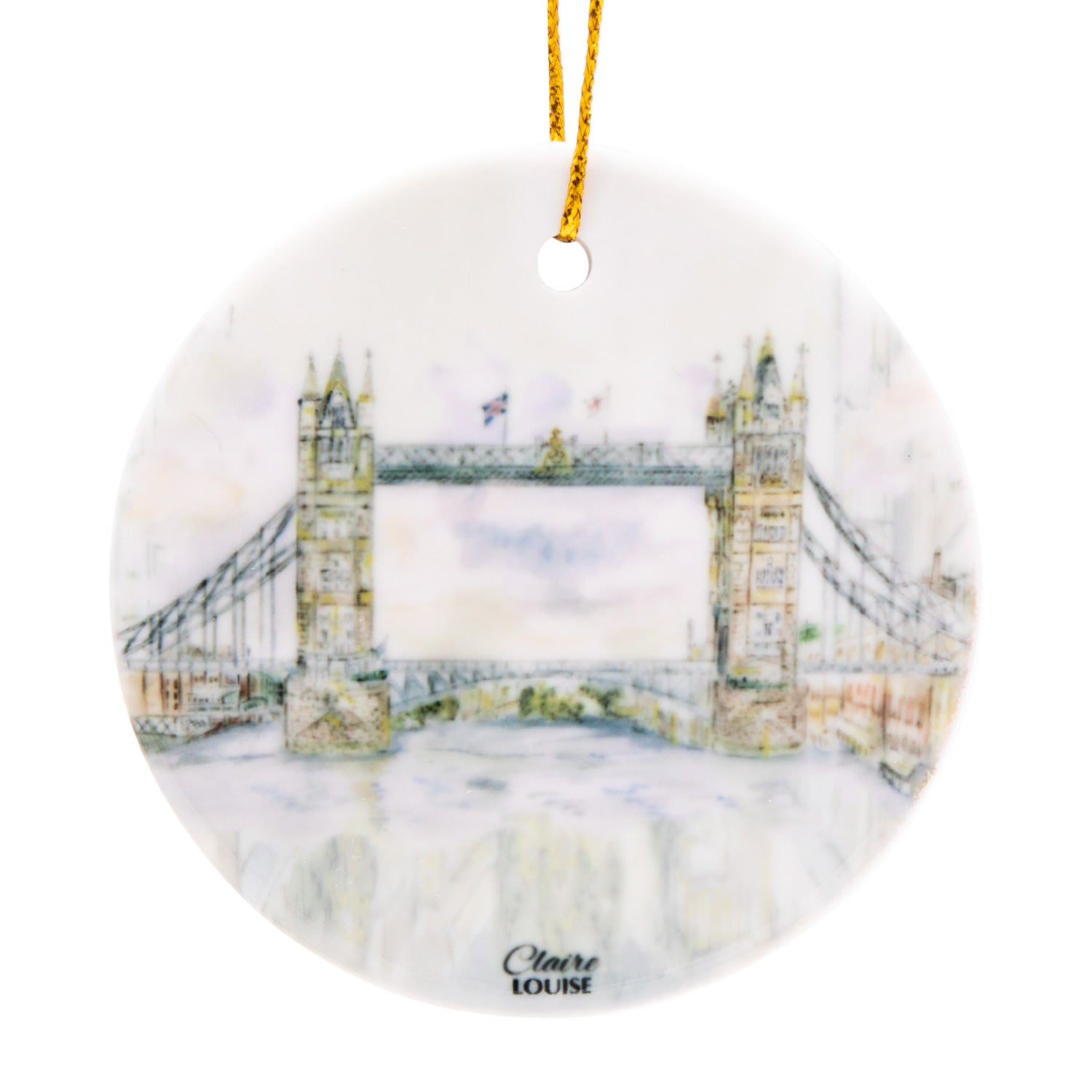 Claire Louise Ceramic Hanging Decoration 1