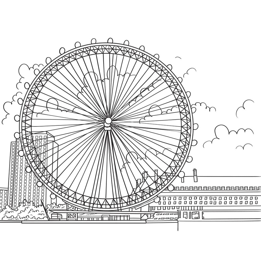 Colour In London - The Local Colouring Book