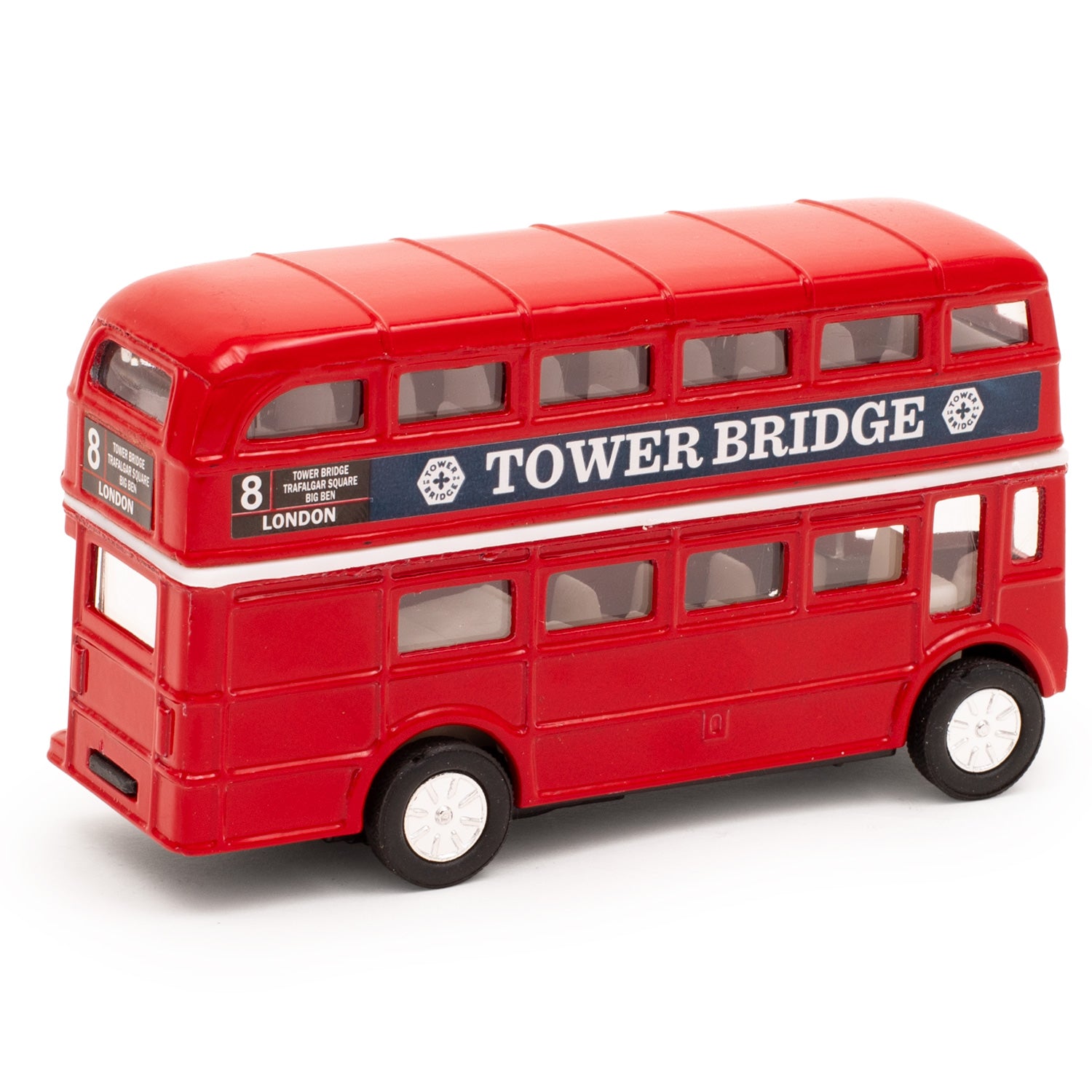 Die Cast Pull-Back Bus Model Toy - Tower Bridge London