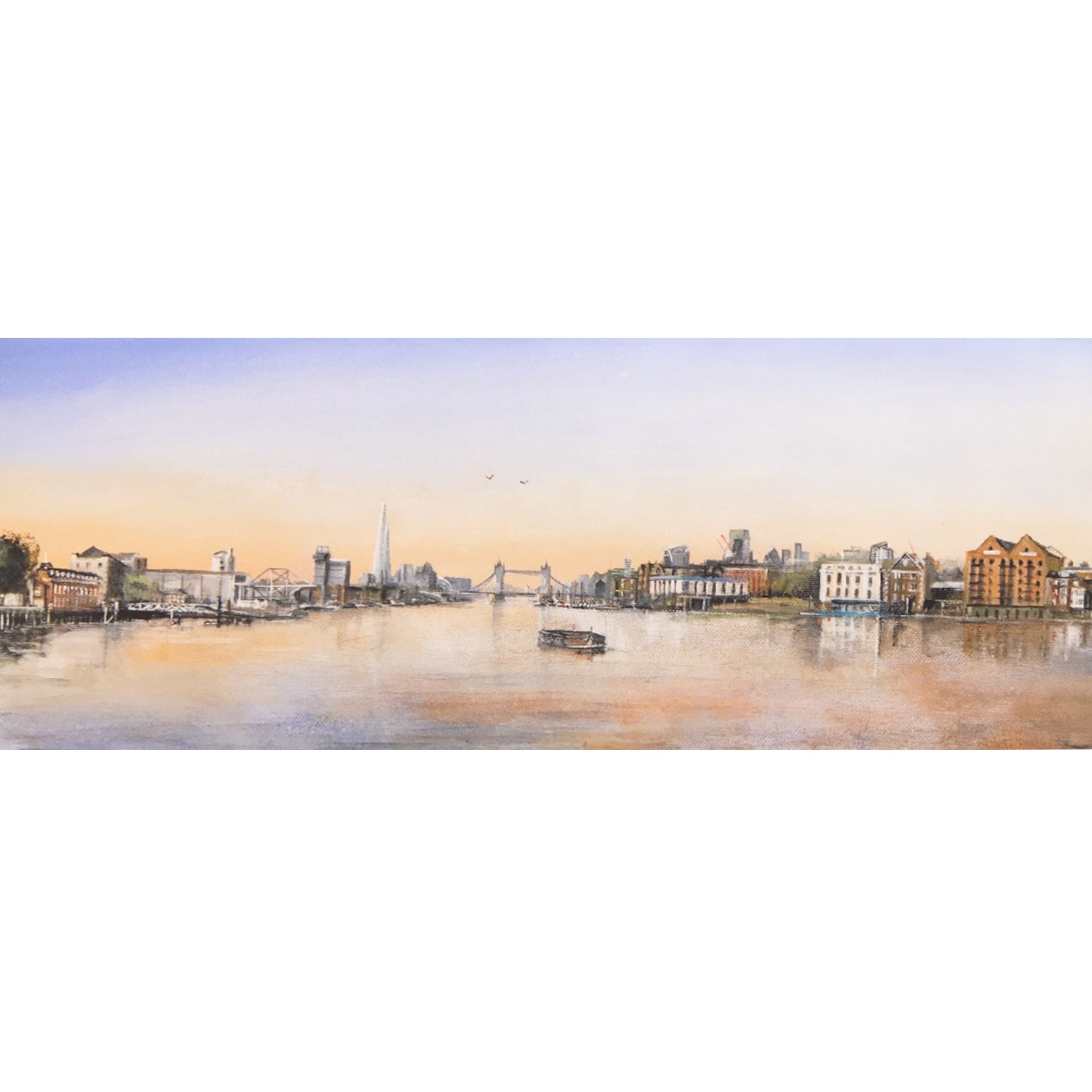 Close-up of Ed Bucknall Tower Bridge Panoramic Giclee Print