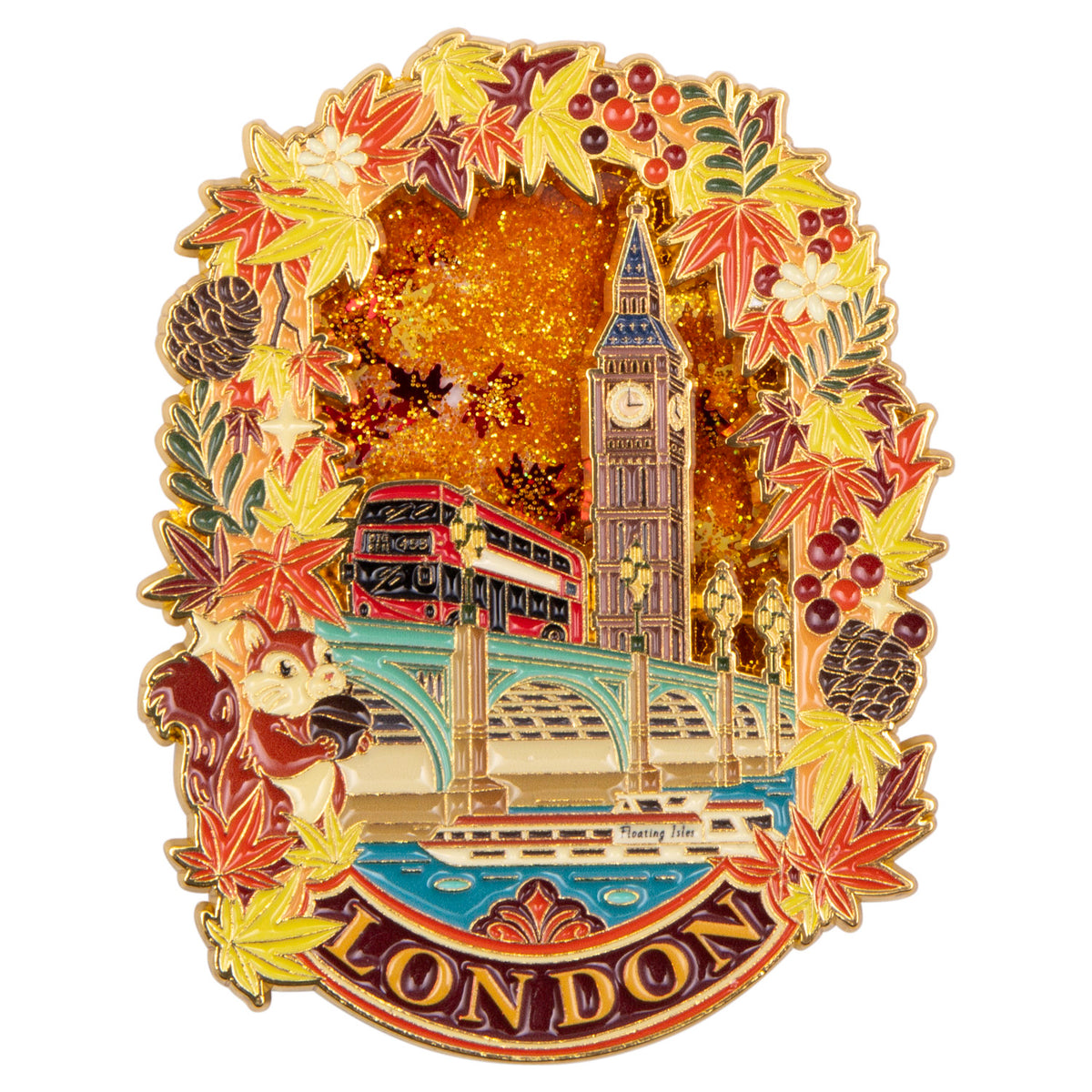 Floating Isles - Chimes Of Big Ben Premium Magnet