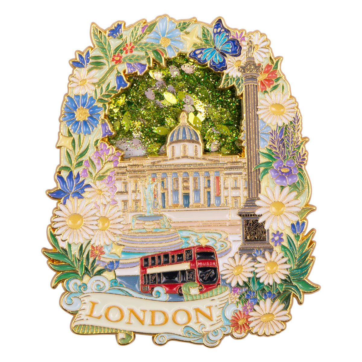 Floating Isles - Summer in London Premium Magnet 