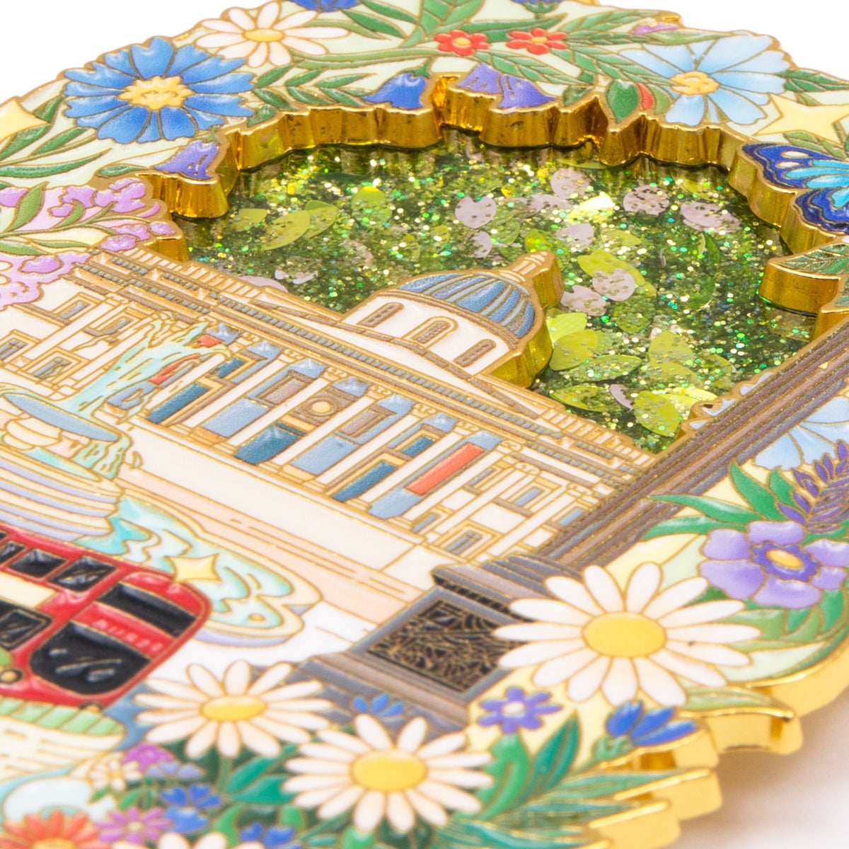 Floating Isles - Summer in London Premium Magnet 3