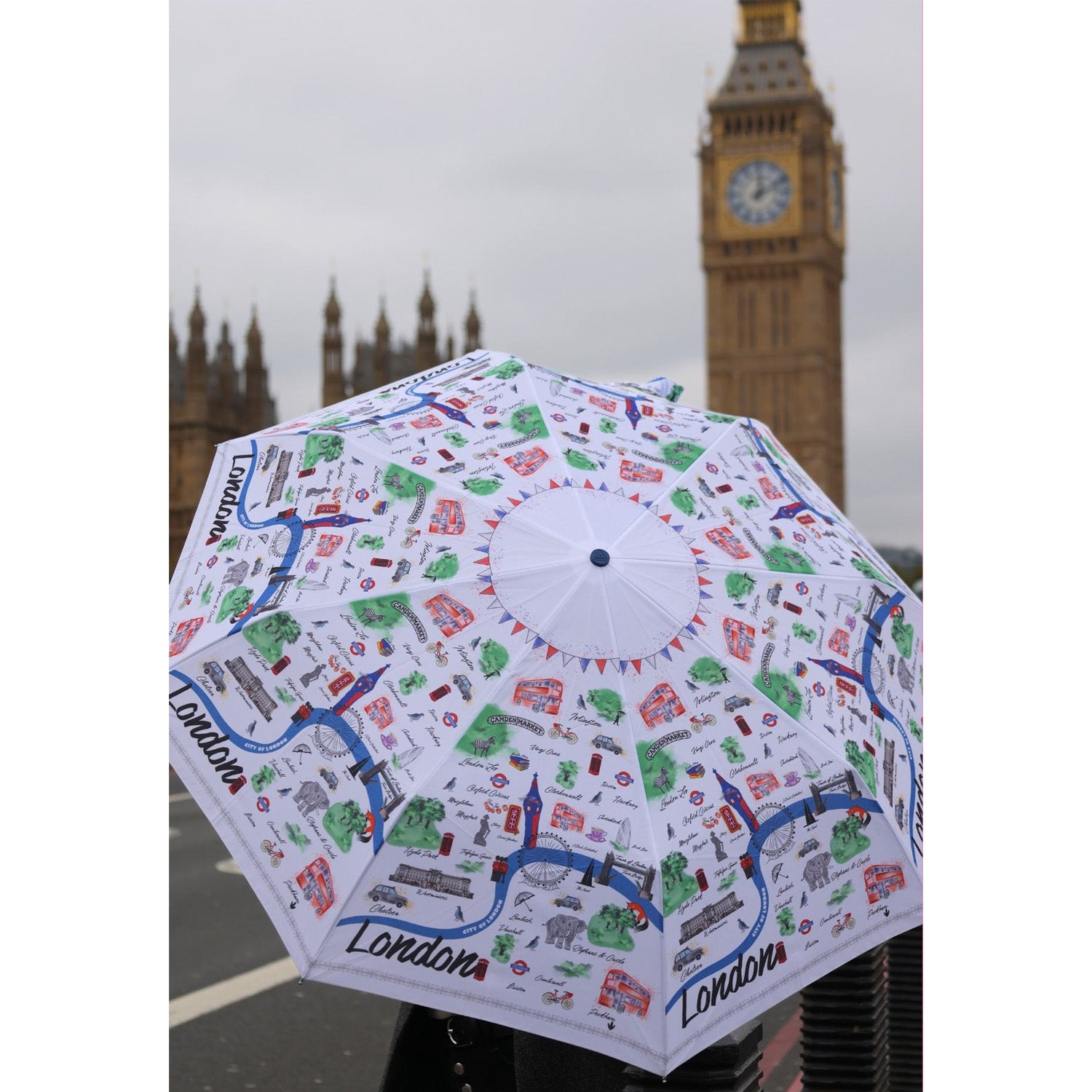 Fulton London Map Umbrella 2