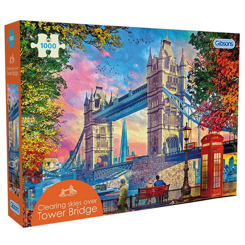 Gibsons Clearing Skies Over Tower Bridge 1000pc Puzzle 1