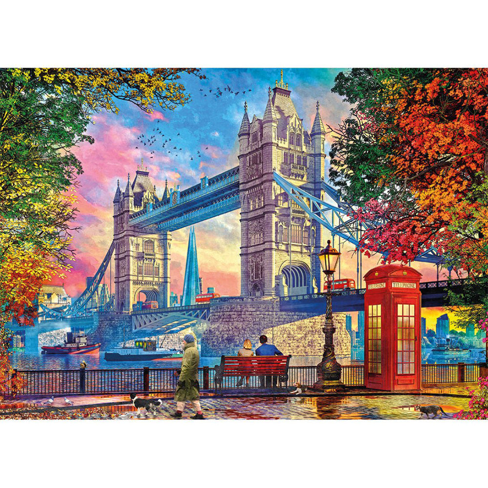 Gibsons Clearing Skies Over Tower Bridge 1000pc Puzzle 2