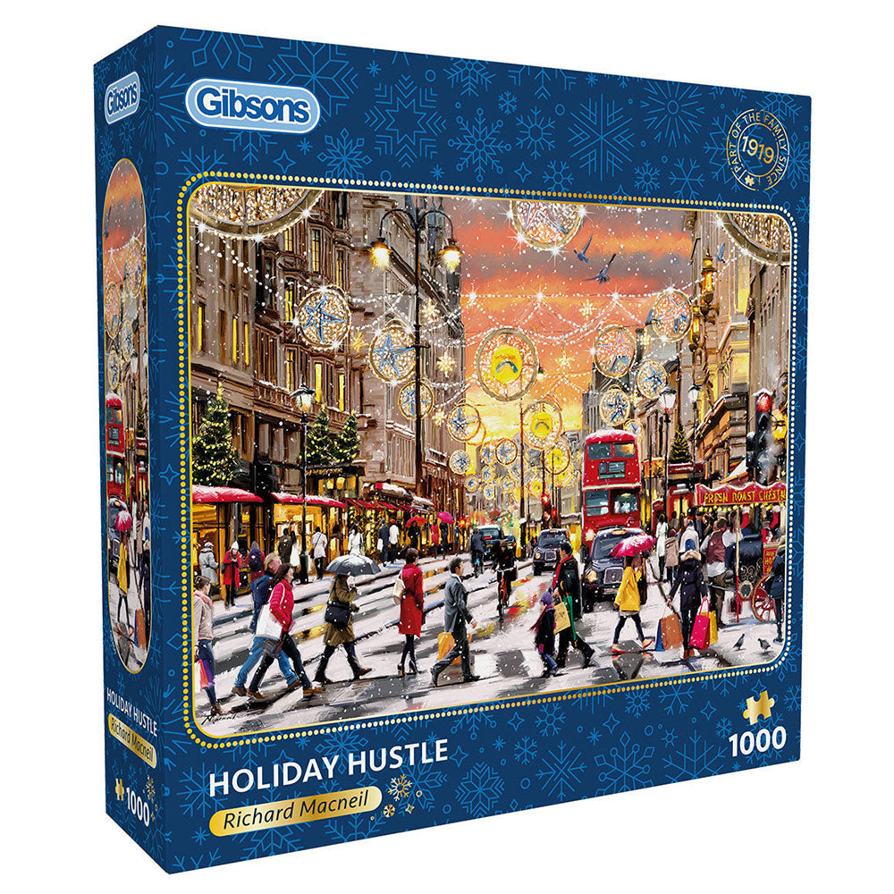 Gibsons Holiday Hustle 1000pc Puzzle 1