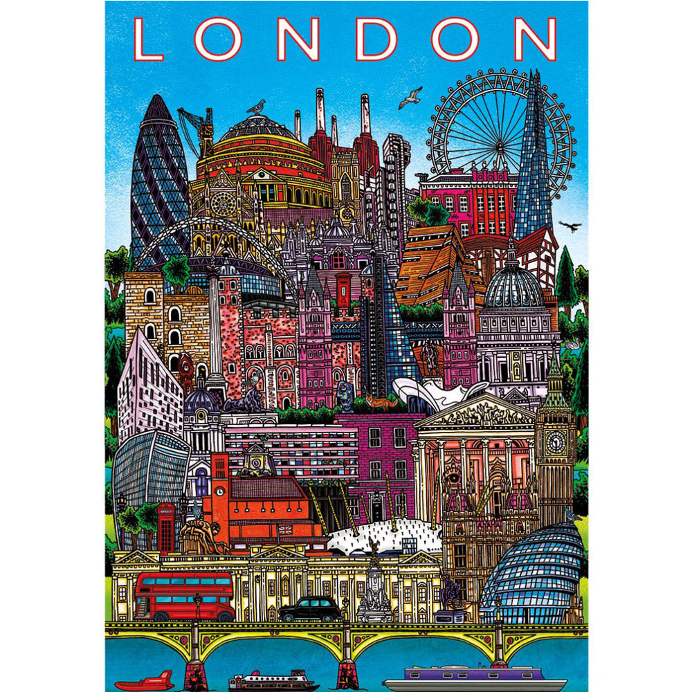 Gibsons London Cityscape 500pc Puzzle 2