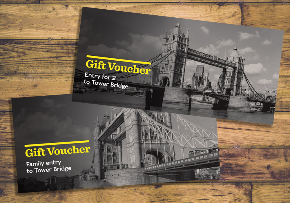 Entry Gift Vouchers to Tower Bridge