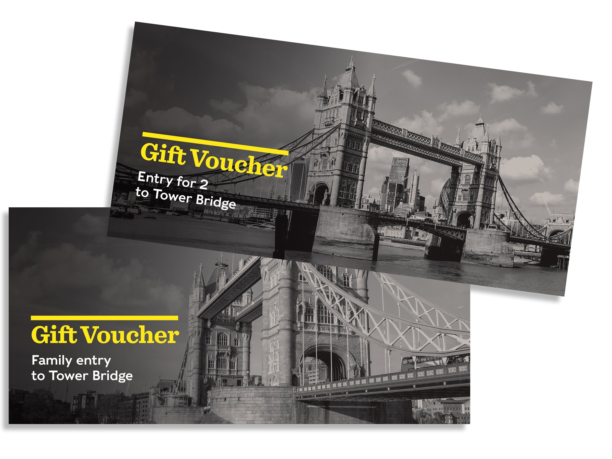 Gift vouchers to visit Tower Bridge