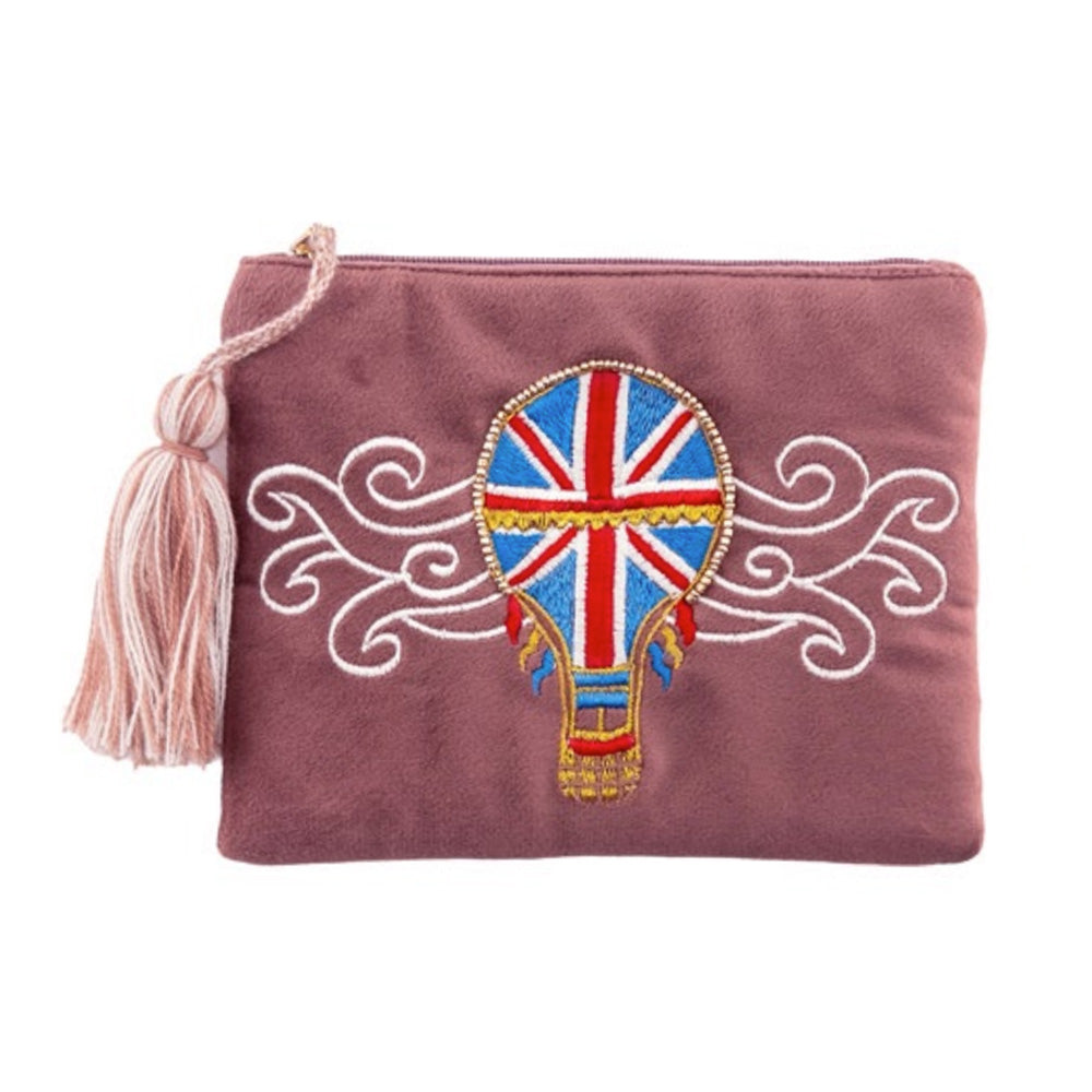 Grace & Glory Beaded Pouch Union Jack Balloon