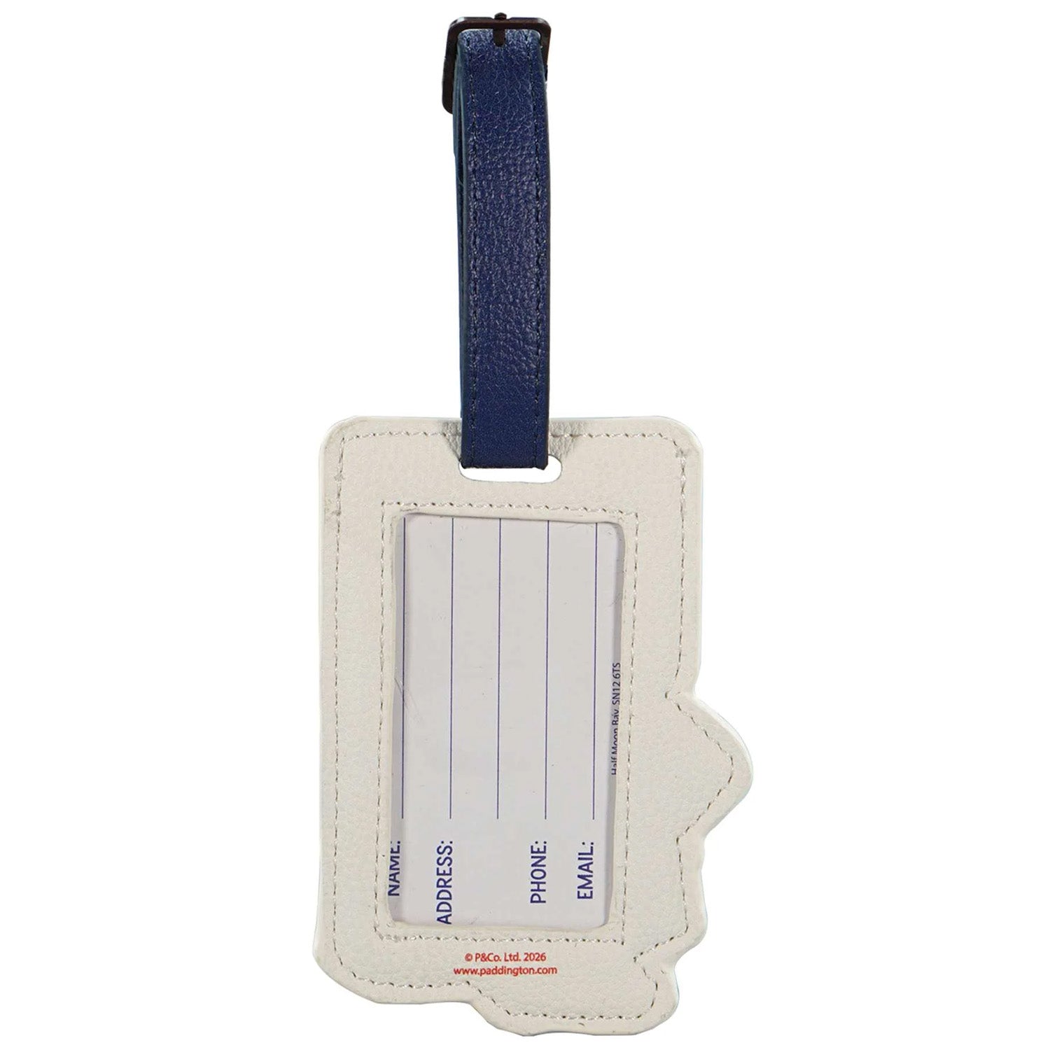 Half Moon Bay Paddington Shaped Luggage Tag 2