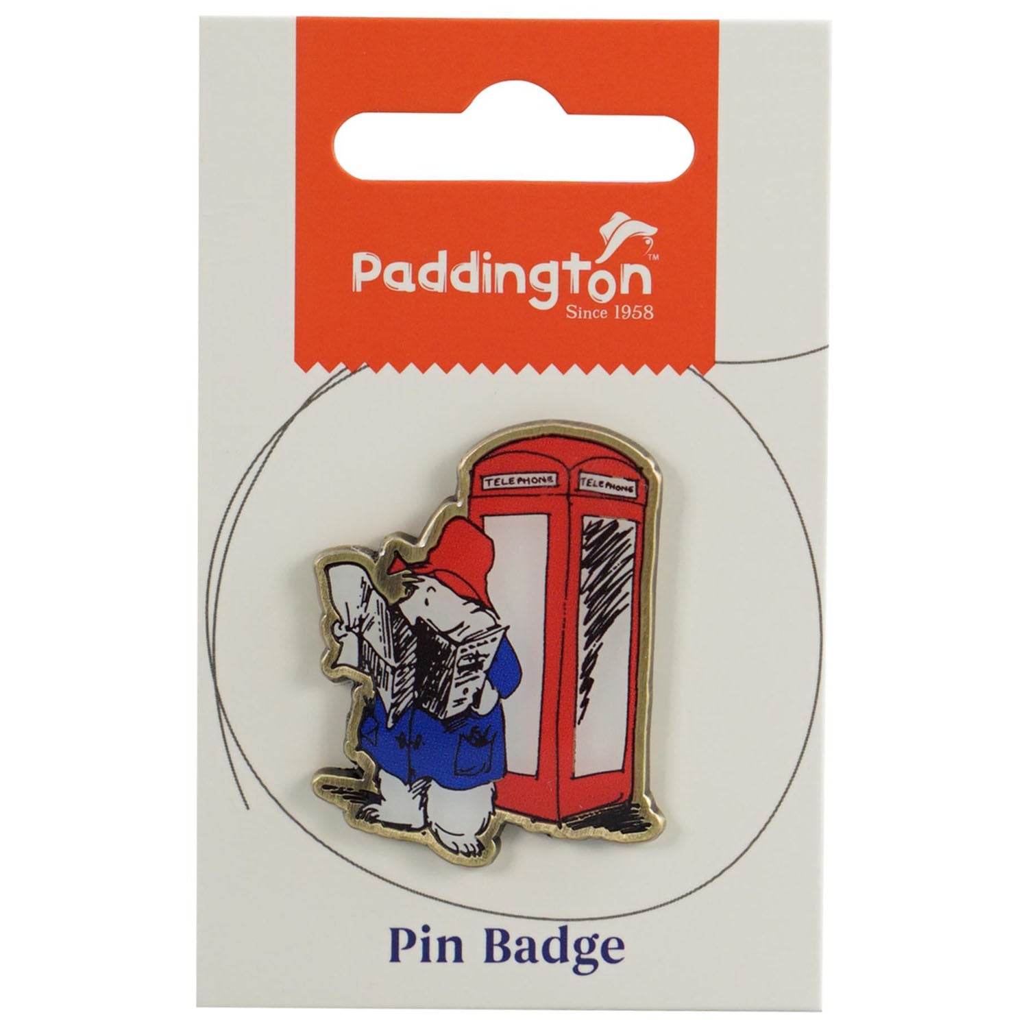 Half Moon Bay Paddington & Phone Box Pin Badge 2