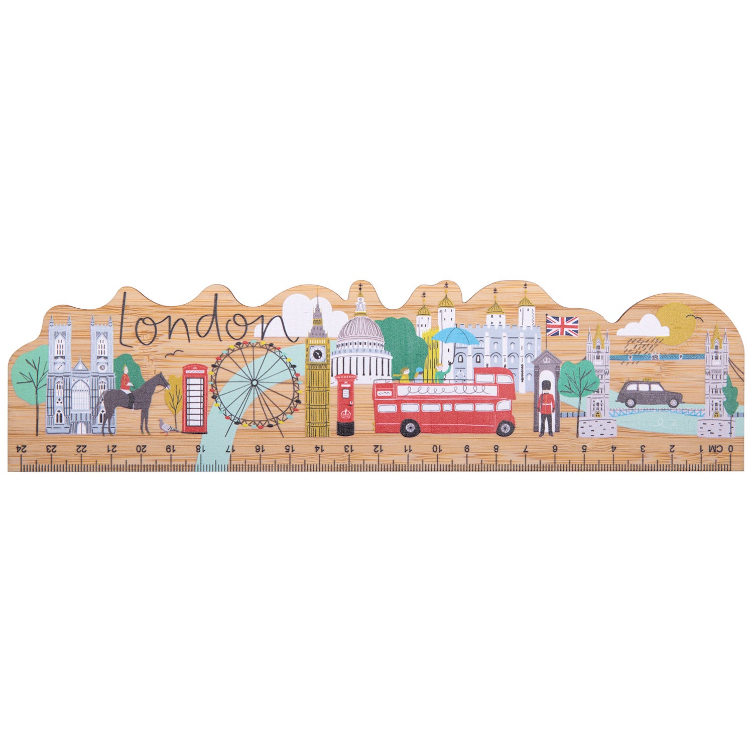 Jessica Hogarth London Bamboo Ruler 