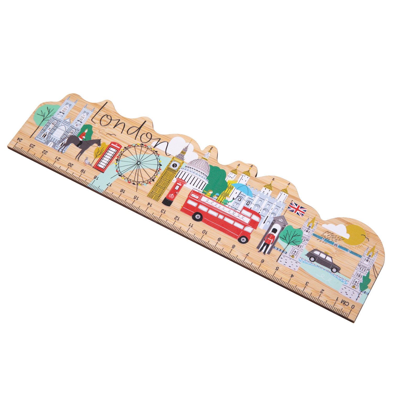 Jessica Hogarth London Wooden Ruler 