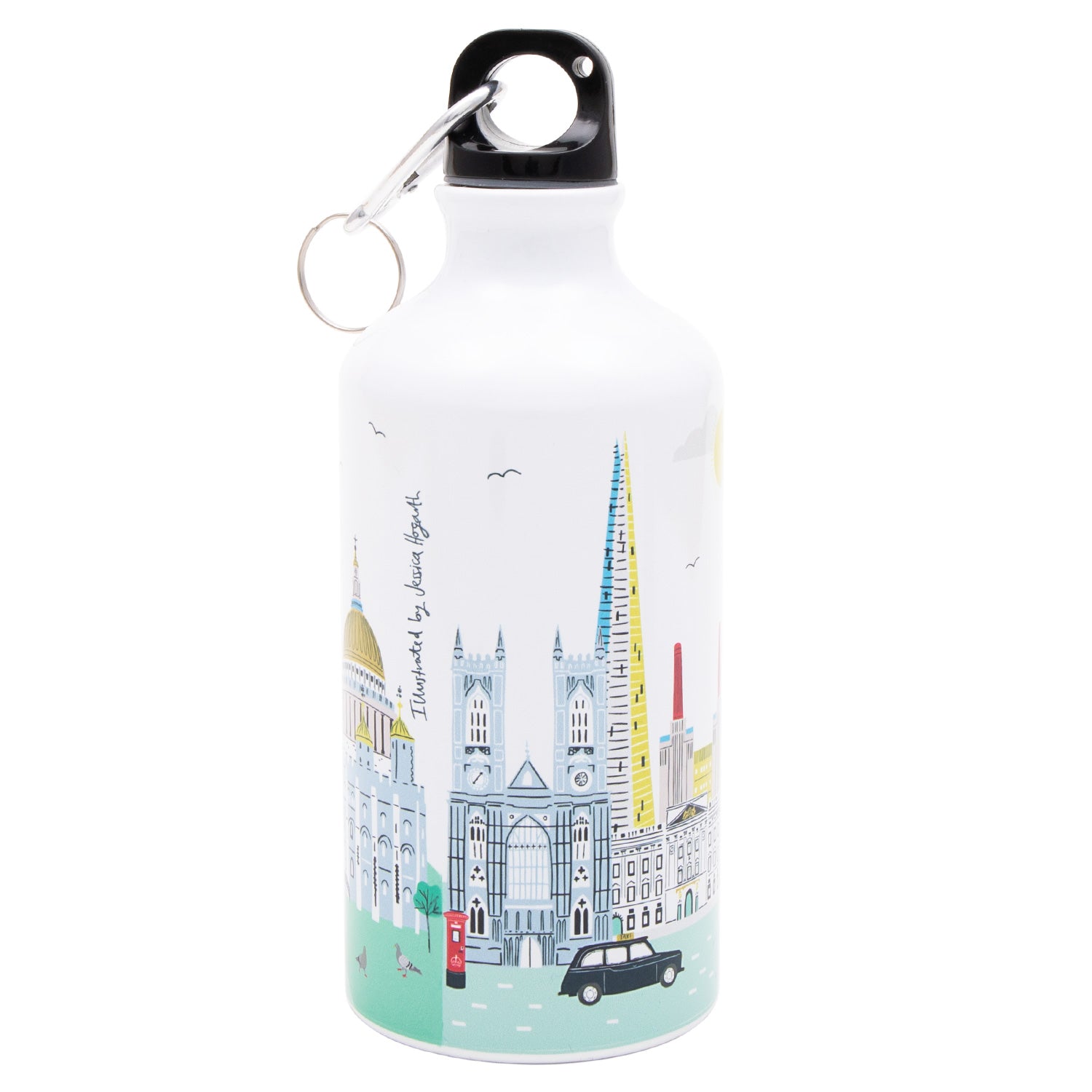 Jessica Hogarth London Skyline Water Bottle 2